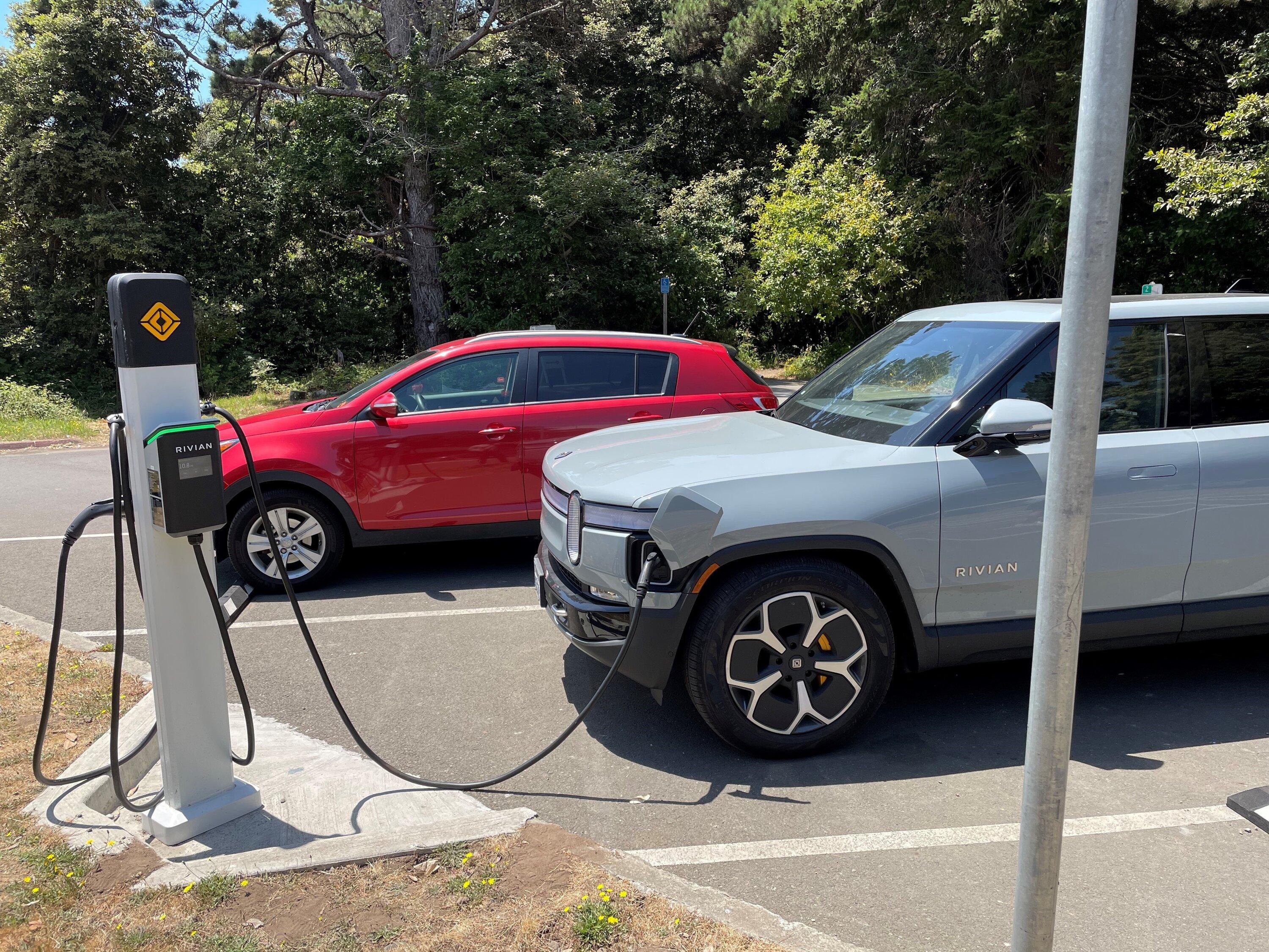 Rivian R1T R1S Road trip up NorCal coast to Redwood National Parks RivianWayPoint