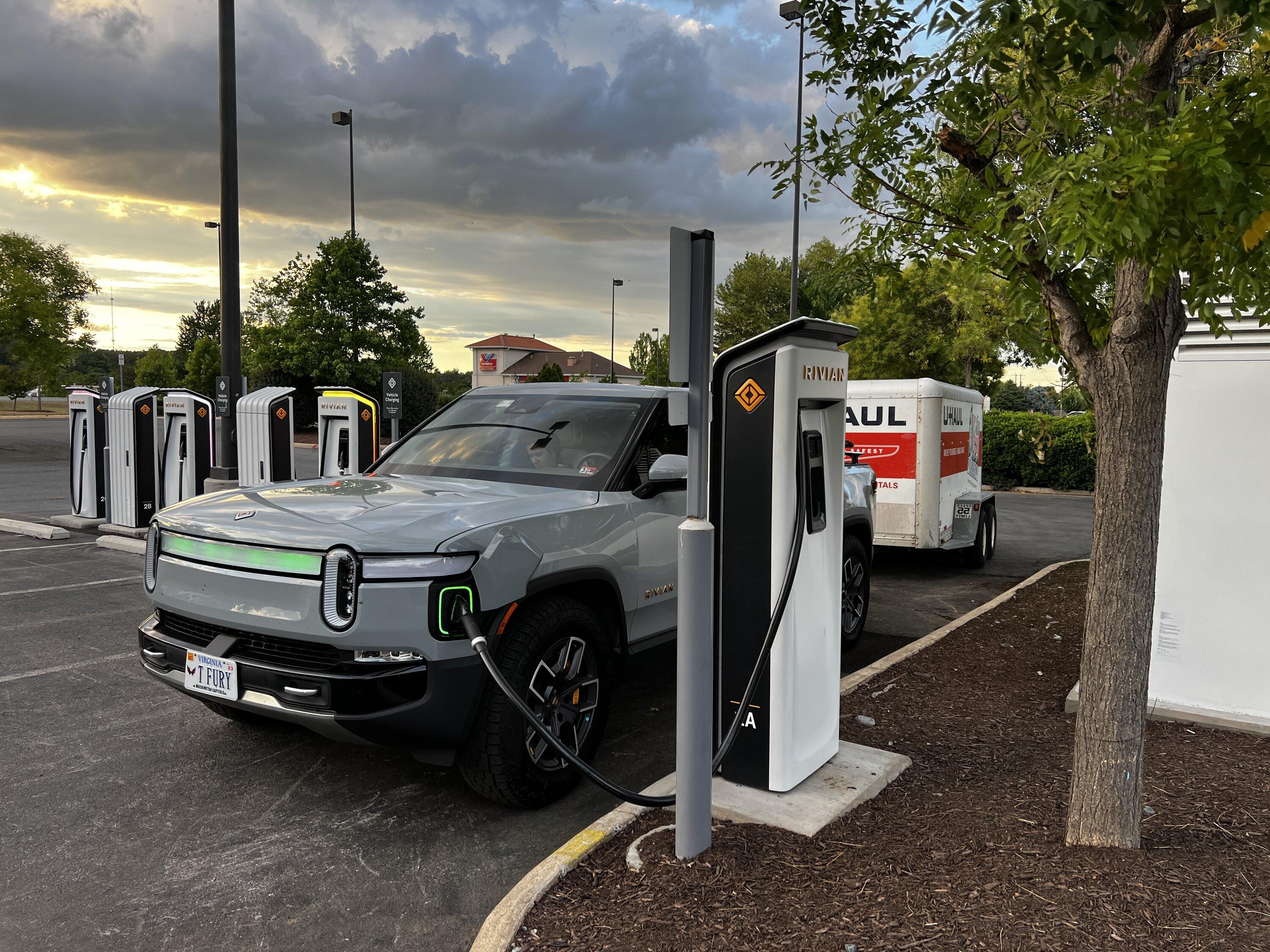 Rivian R1T R1S Update on Front Royal RAN (no it is not open yet!) IMG_1006