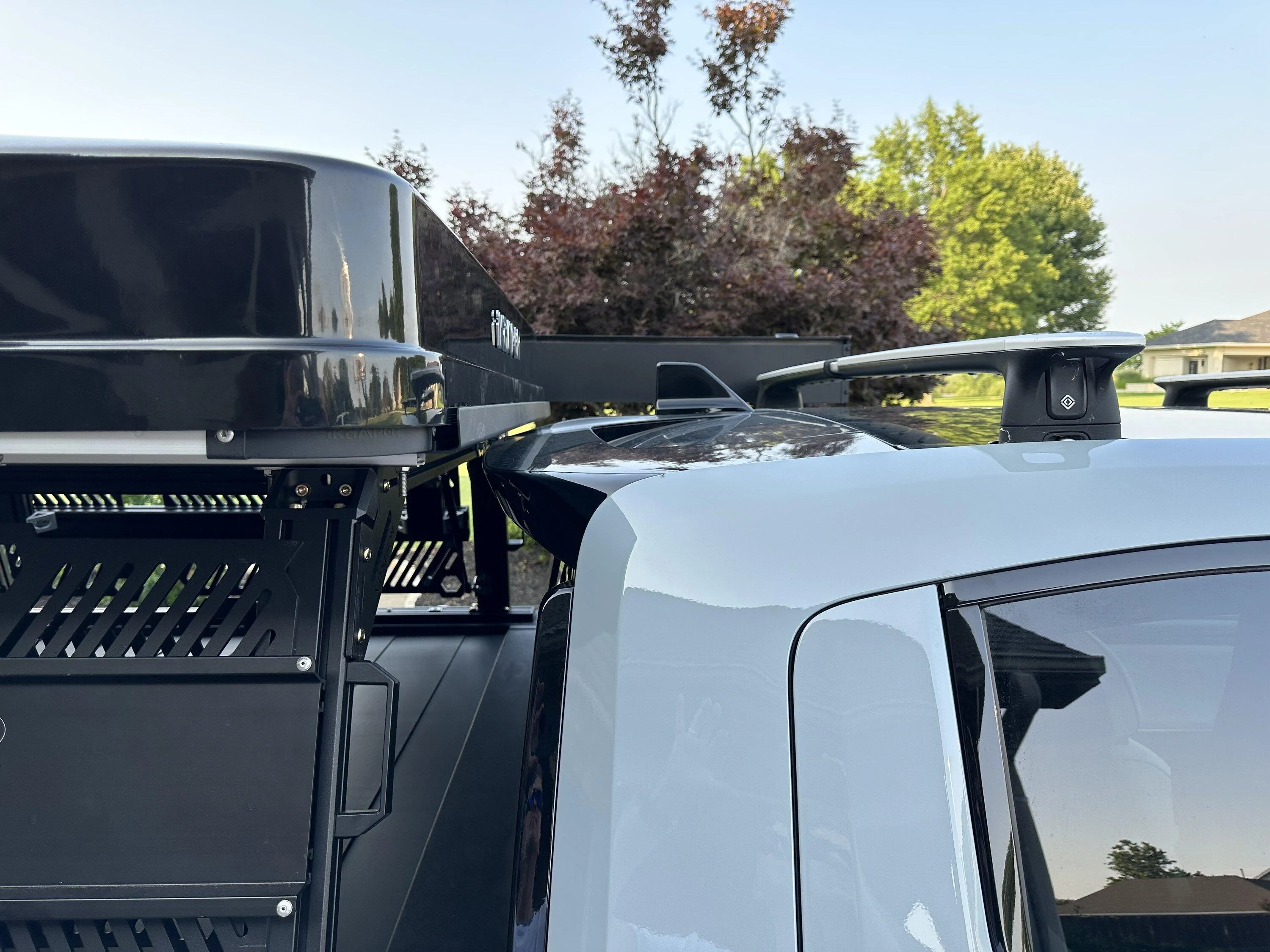 Rivian R1T R1S Bed Rack options from Xtrusion Overland IMG_7723