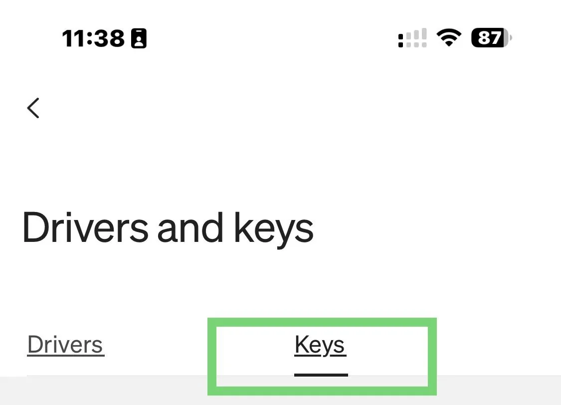 Rivian R1T R1S Deleting old phone pairing IMG_2645