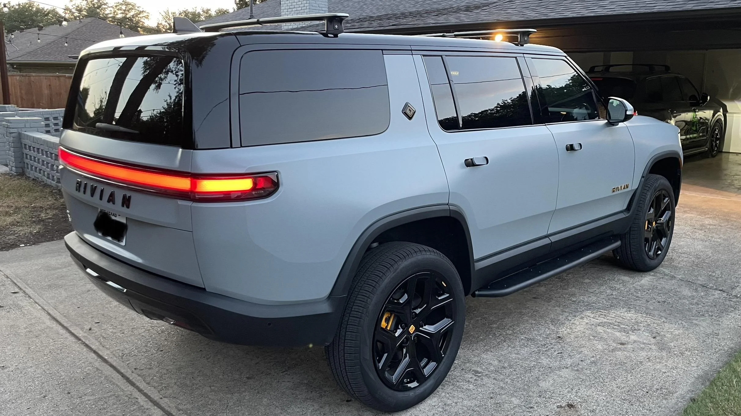 Rivian R1T R1S Matte PPF Wrap on Limestone Rivian R1S IMG_1651