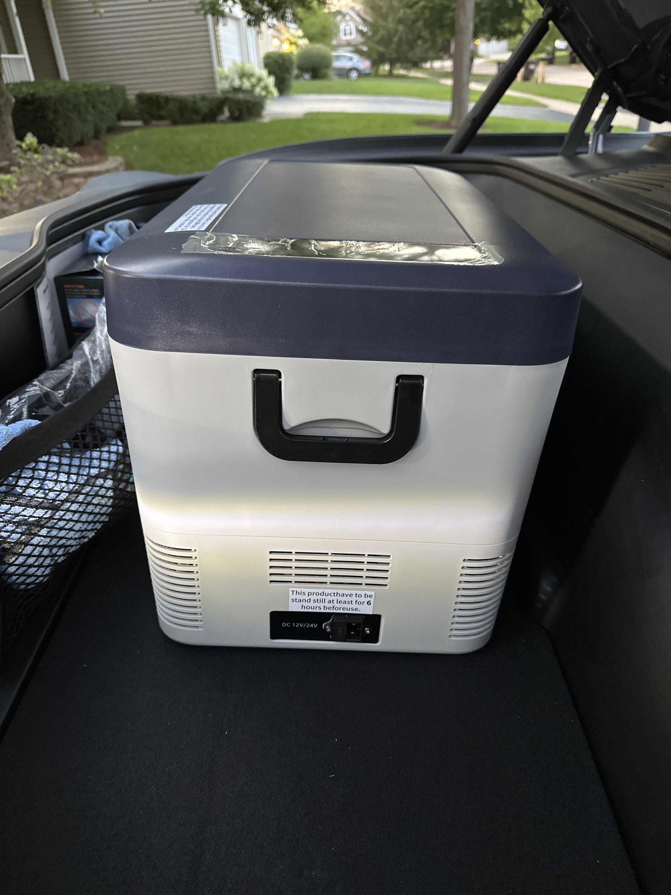Rivian R1T R1S Biggest electric fridge/freezer for frunk? image