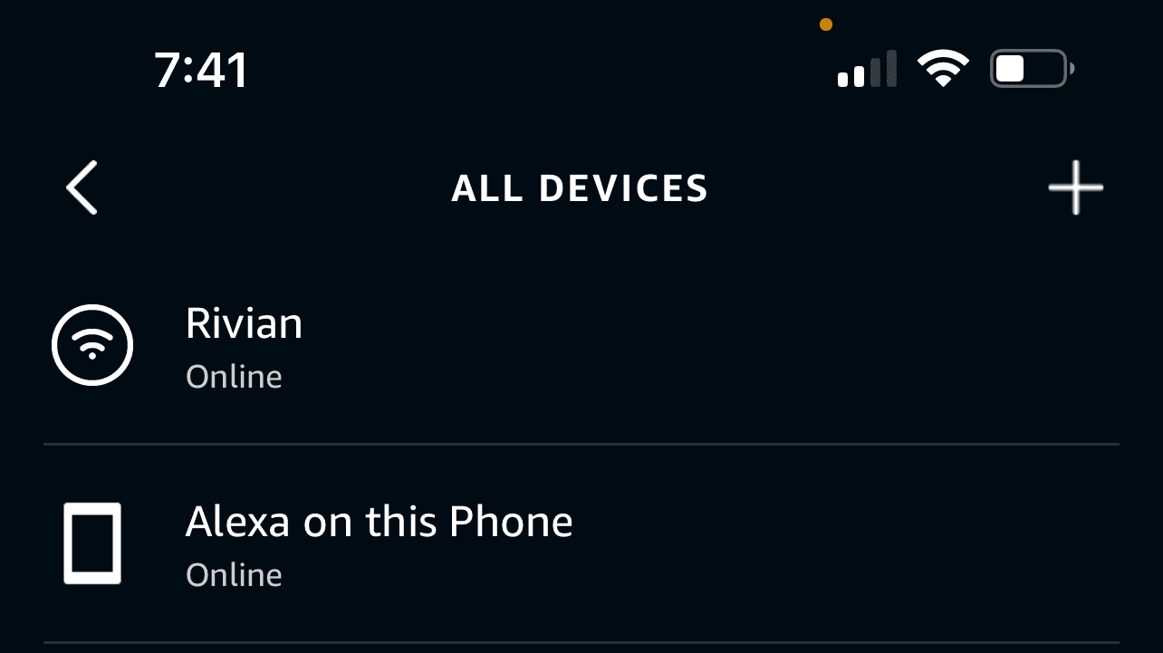 Rivian R1T R1S Alexa automation tip:  camera view auto on/off based on proximity to garage (or any location) 1690944105728