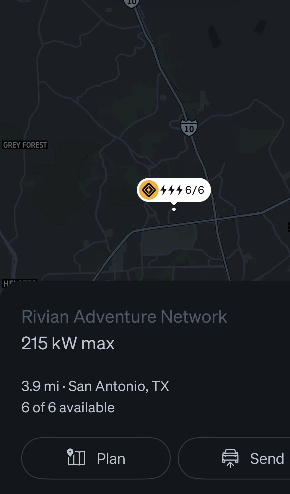 Rivian R1T R1S RAN Rivian Charging Stations Locations Map via Google Maps IMG_5681