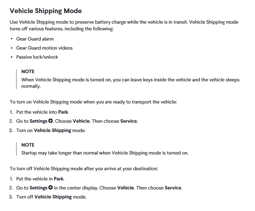 Rivian R1T R1S Long Term Storage 1691075437727