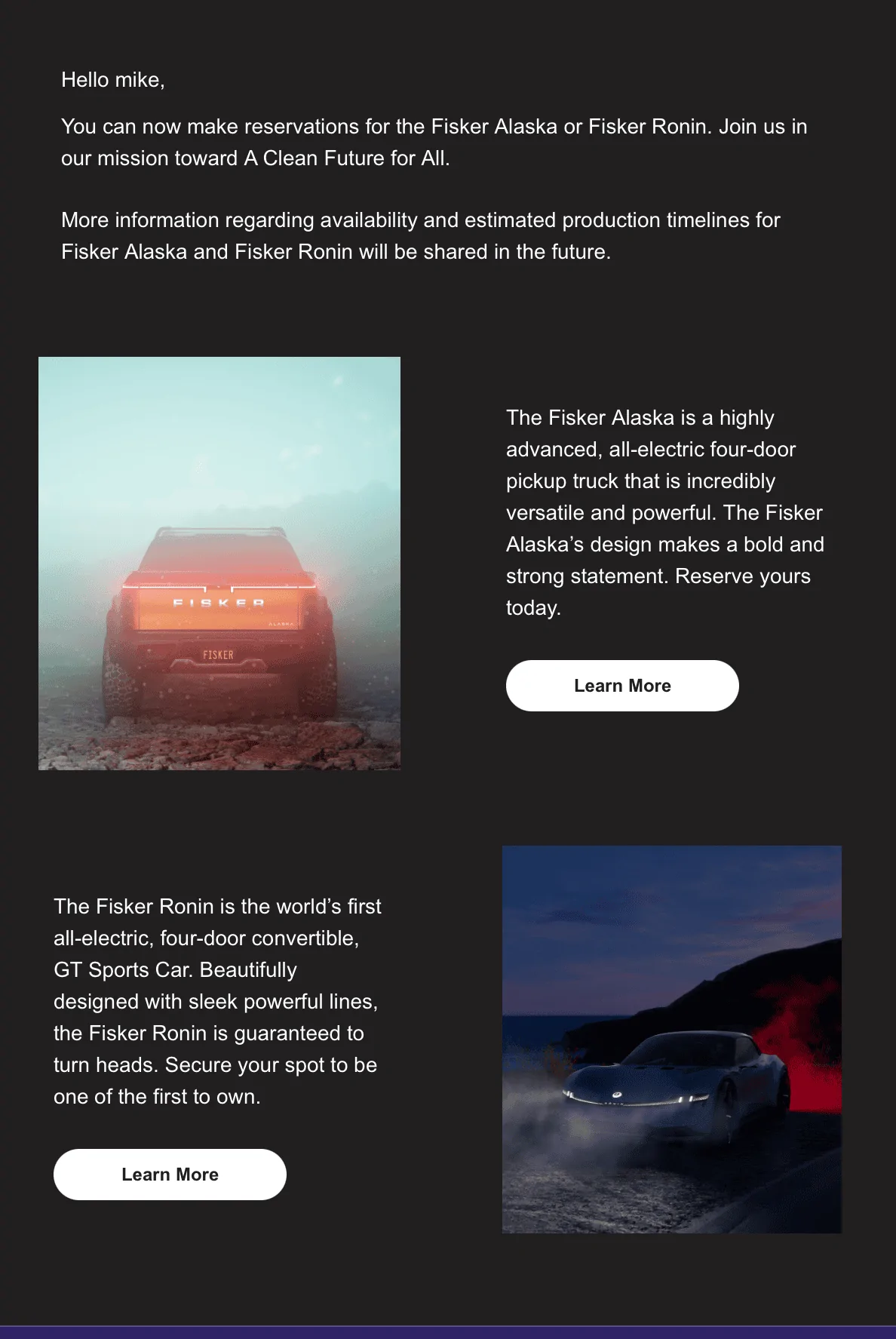 Rivian R1T R1S Fisker Alaska EV Pickup Revealed. R1T Competition? 1691113976319