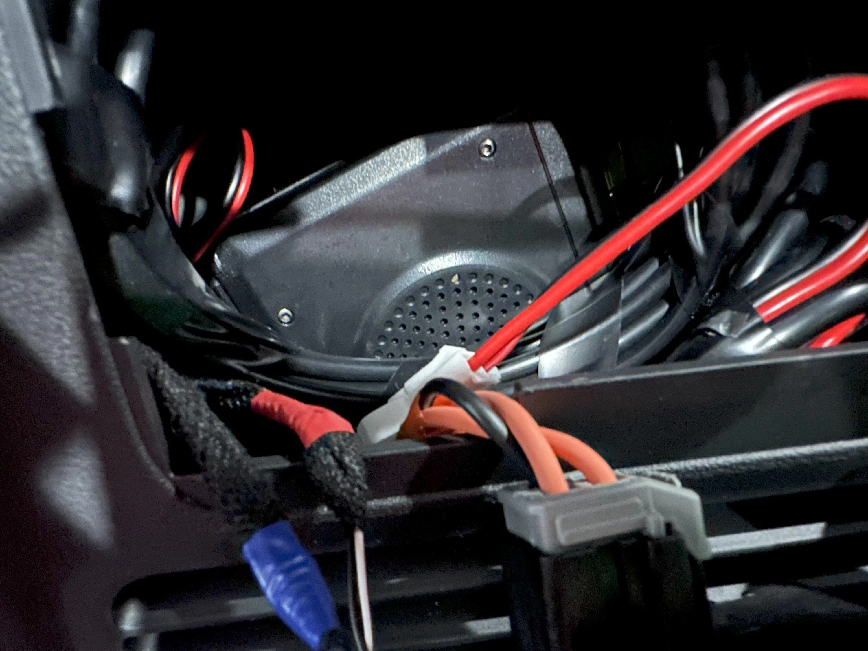 Rivian R1T R1S Hardwire Midland MXT275 GMRS 2-Way Radio with rear 12V power tap (R1S) IMG_5893