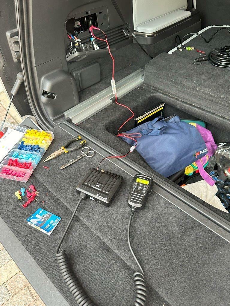 Rivian R1T R1S Hardwire Midland MXT275 GMRS 2-Way Radio with rear 12V power tap (R1S) IMG_5804.jpg?ixlib=rails-4.2