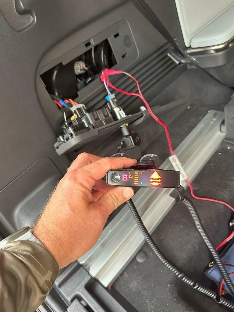 Rivian R1T R1S Hardwire Midland MXT275 GMRS 2-Way Radio with rear 12V power tap (R1S) IMG_5805.jpg?ixlib=rails-4.2