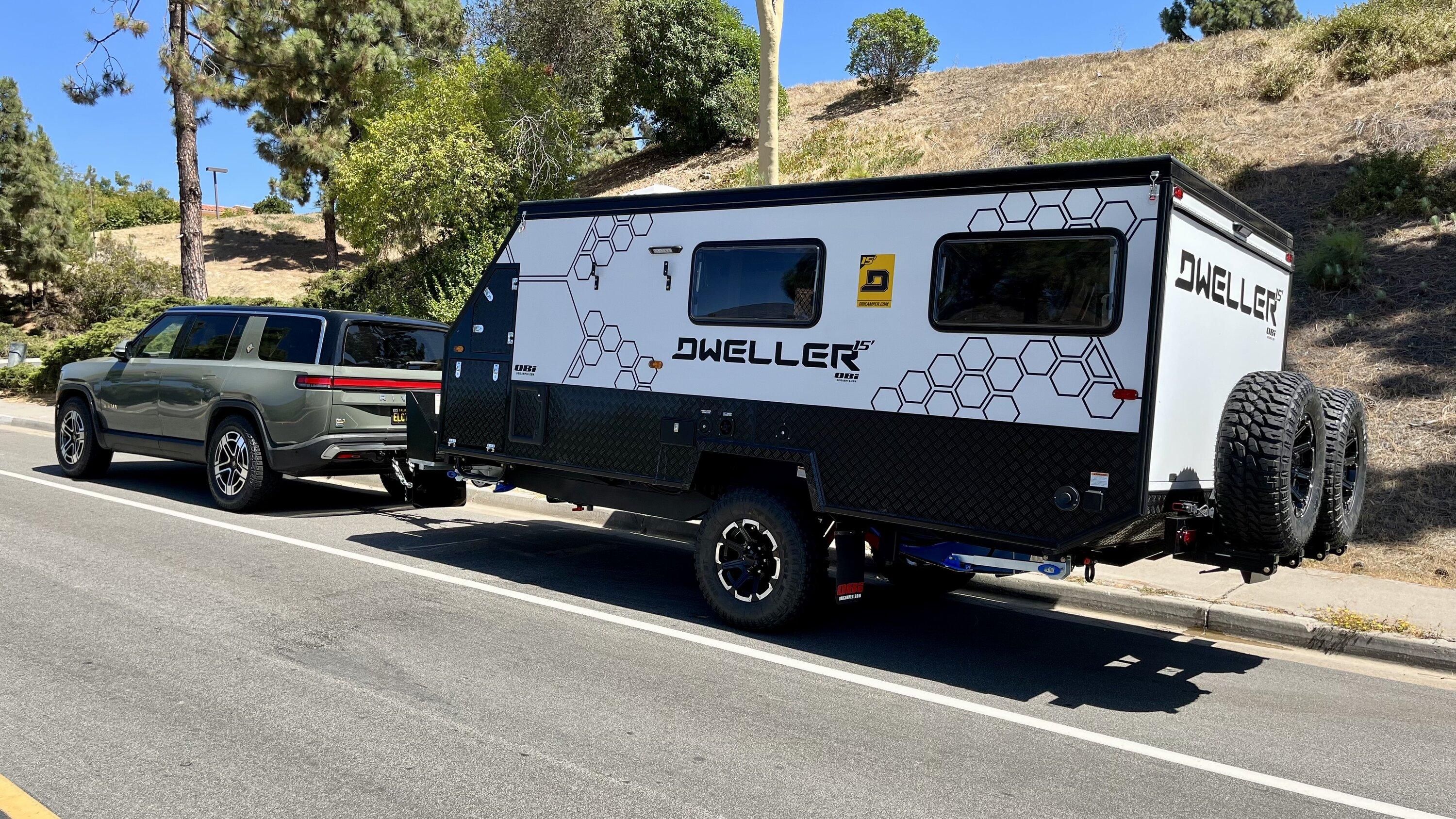 Rivian R1T R1S Outback Innovations ‘DWELLER 15’ Overlanding Trailer For R1S Towing IMG_0149