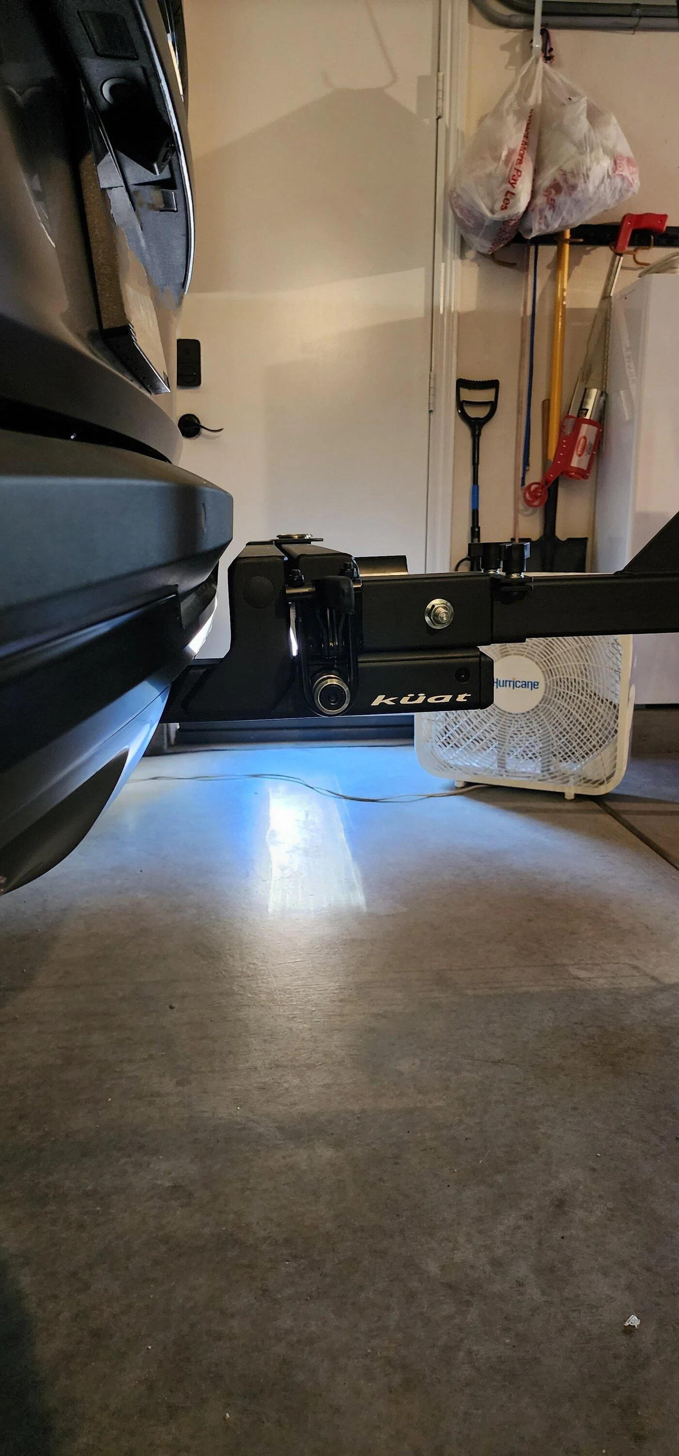 Rivian R1T R1S R1S Spare tire hitch mount options? 20230807_181704~3