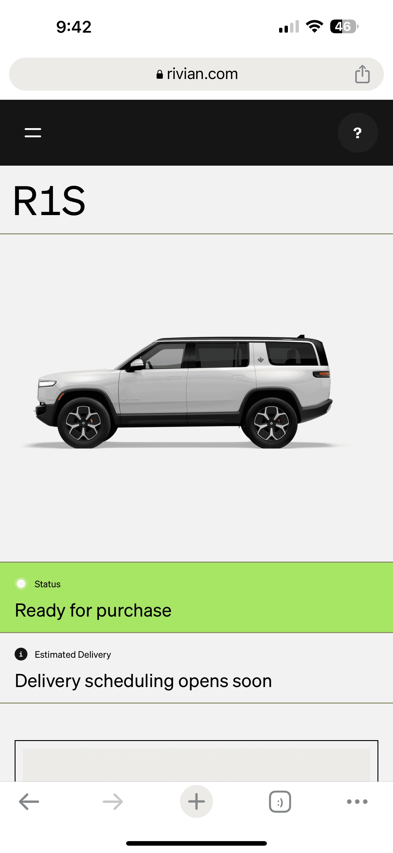Rivian R1T R1S PSA for early preorder holders close to a SC waiting for Shop access IMG_3228