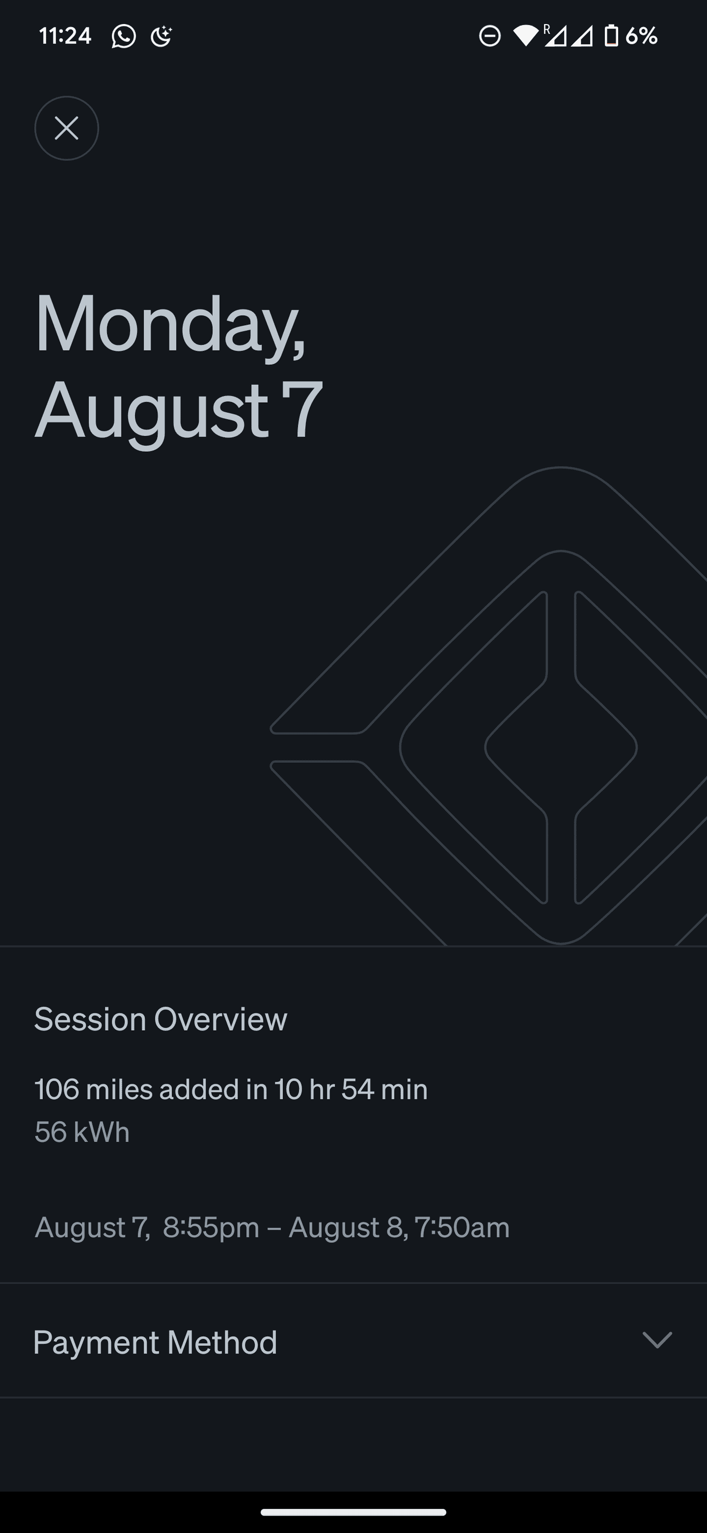 Rivian R1T R1S Can someone help me decode this charging pattern? Screenshot_20230808-232450