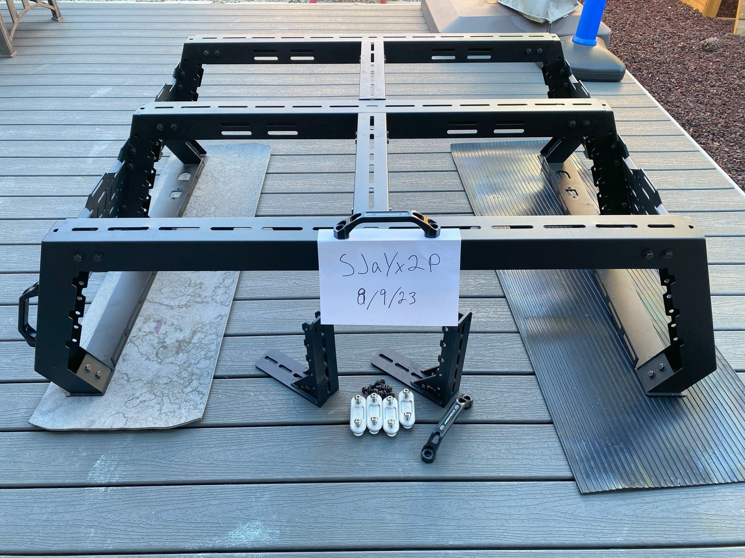 Rivian R1T R1S Ruff Rax bed rack IMG_3438