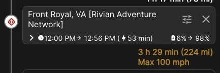 Rivian R1T R1S ABRP 4.5.0. gets a major upgrade Screenshot 2023-08-10 at 4.17.46 PM