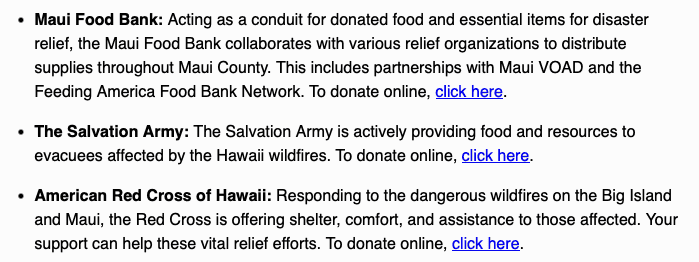 Rivian R1T R1S Maui Wildfire Aid 1691735356162