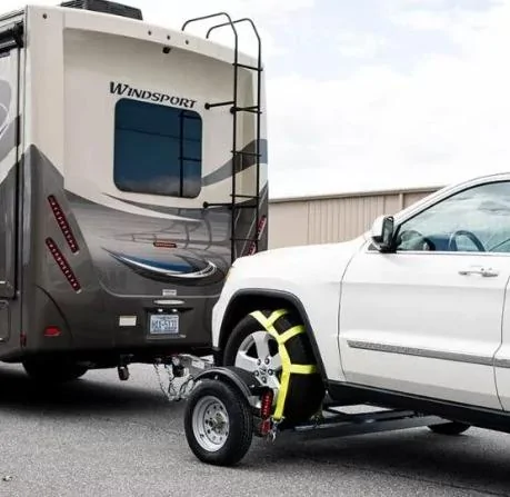 Rivian R1T R1S Towing Four Down? Rivian motor tech decoupler allows for RV towing FXeYqWH