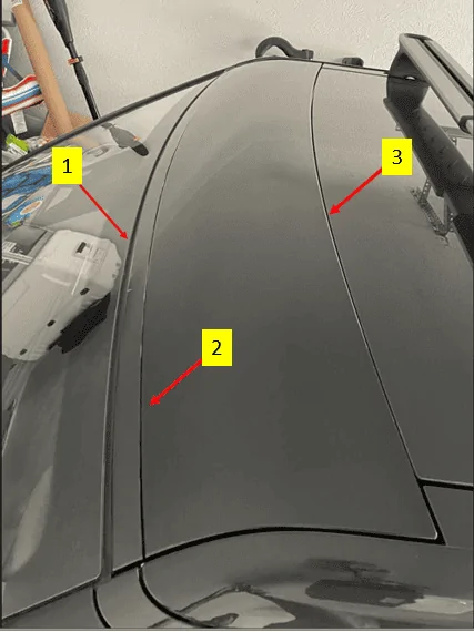 Rivian R1T R1S Wind noise solved at last -- using tube rubber seal 1691792430989