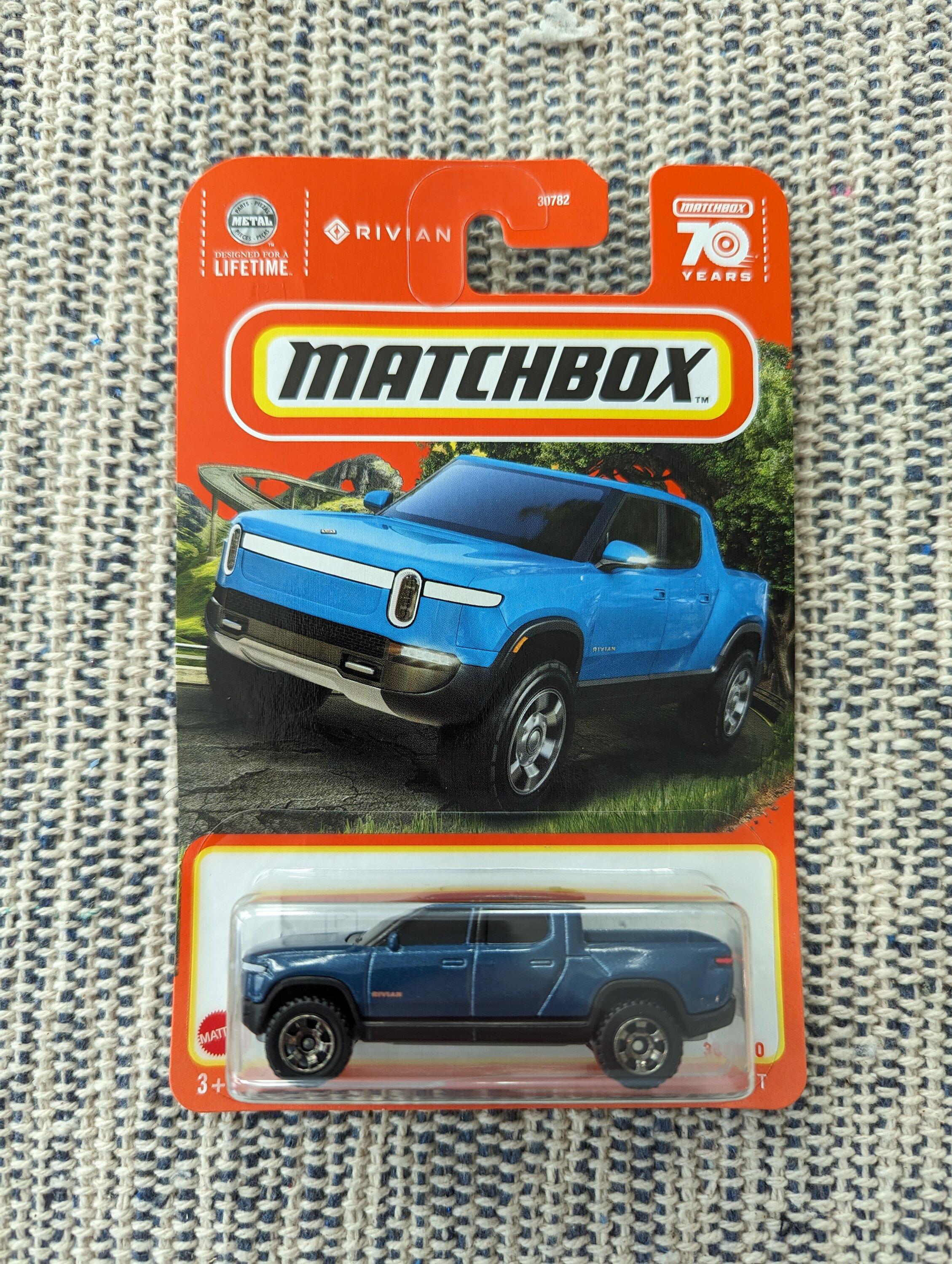 Rivian R1T R1S Matchbox Toy Rivian Placed on my Windshield Rivian R1T Matchbox