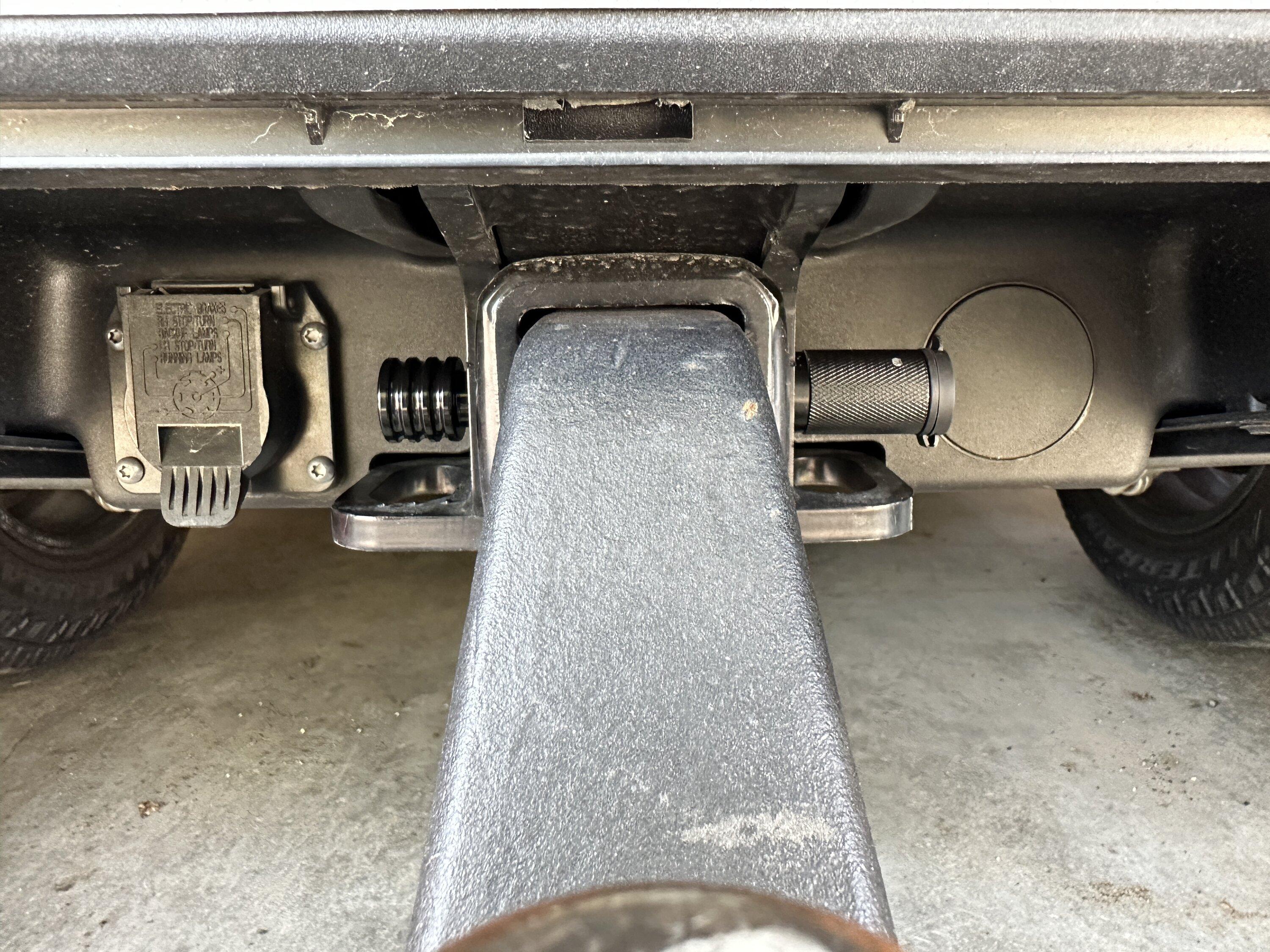 Rivian R1T R1S Hitch Receiver Protection IMG_1662