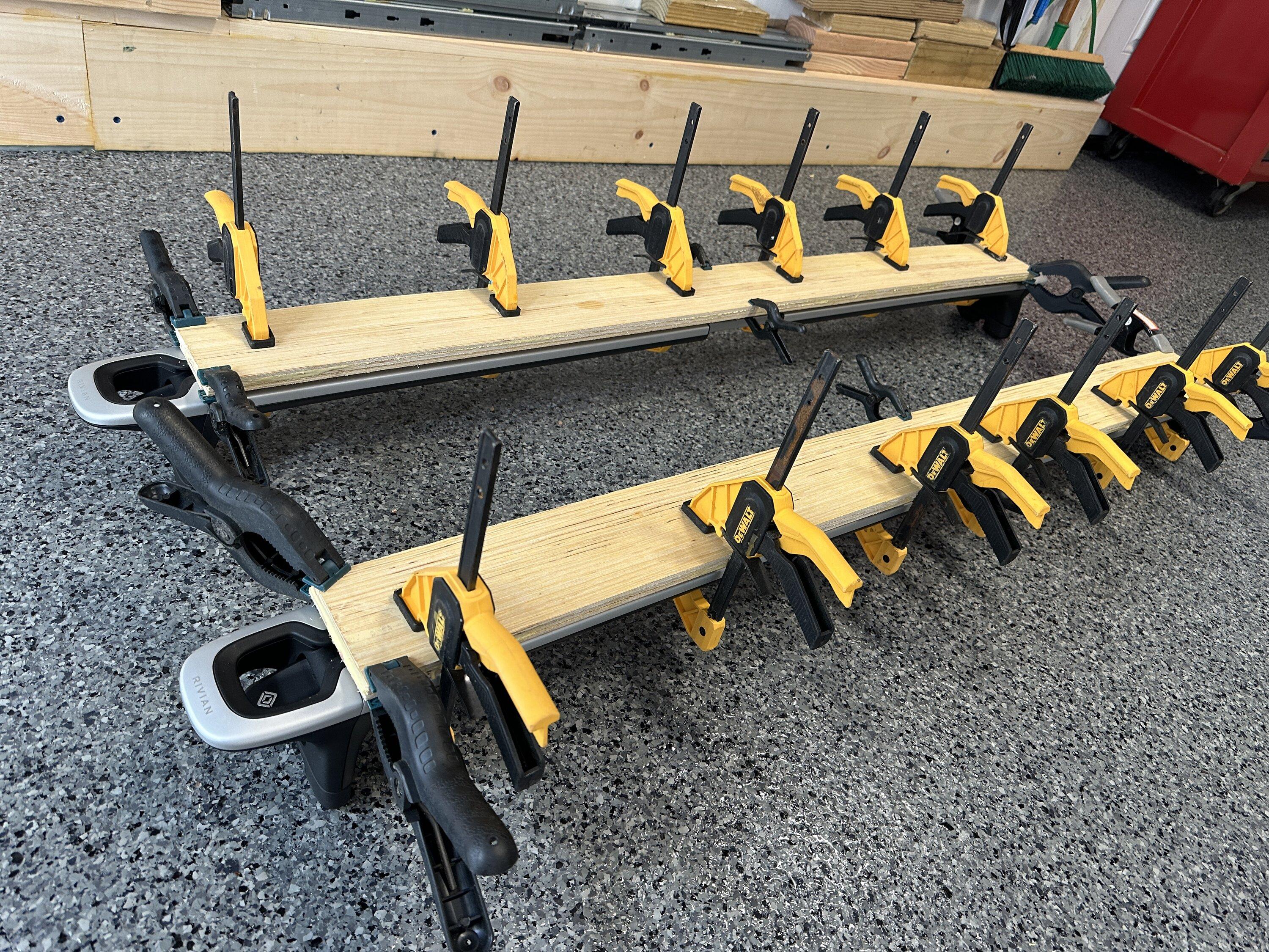 Rivian R1T R1S DIY Ladder Rack using wood IMG_5451