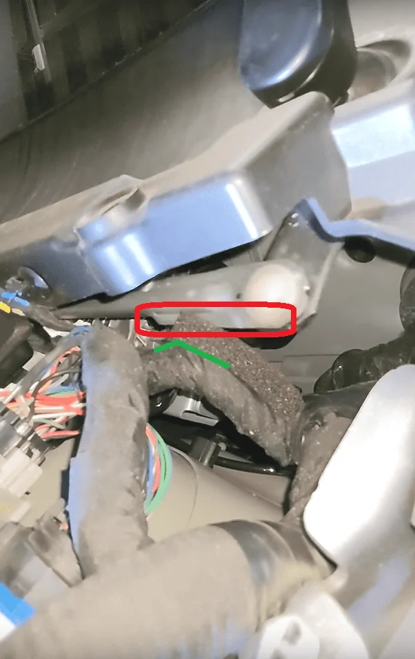 Rivian R1T R1S Wiper mechanism potentially cutting wire harness 1692121832660
