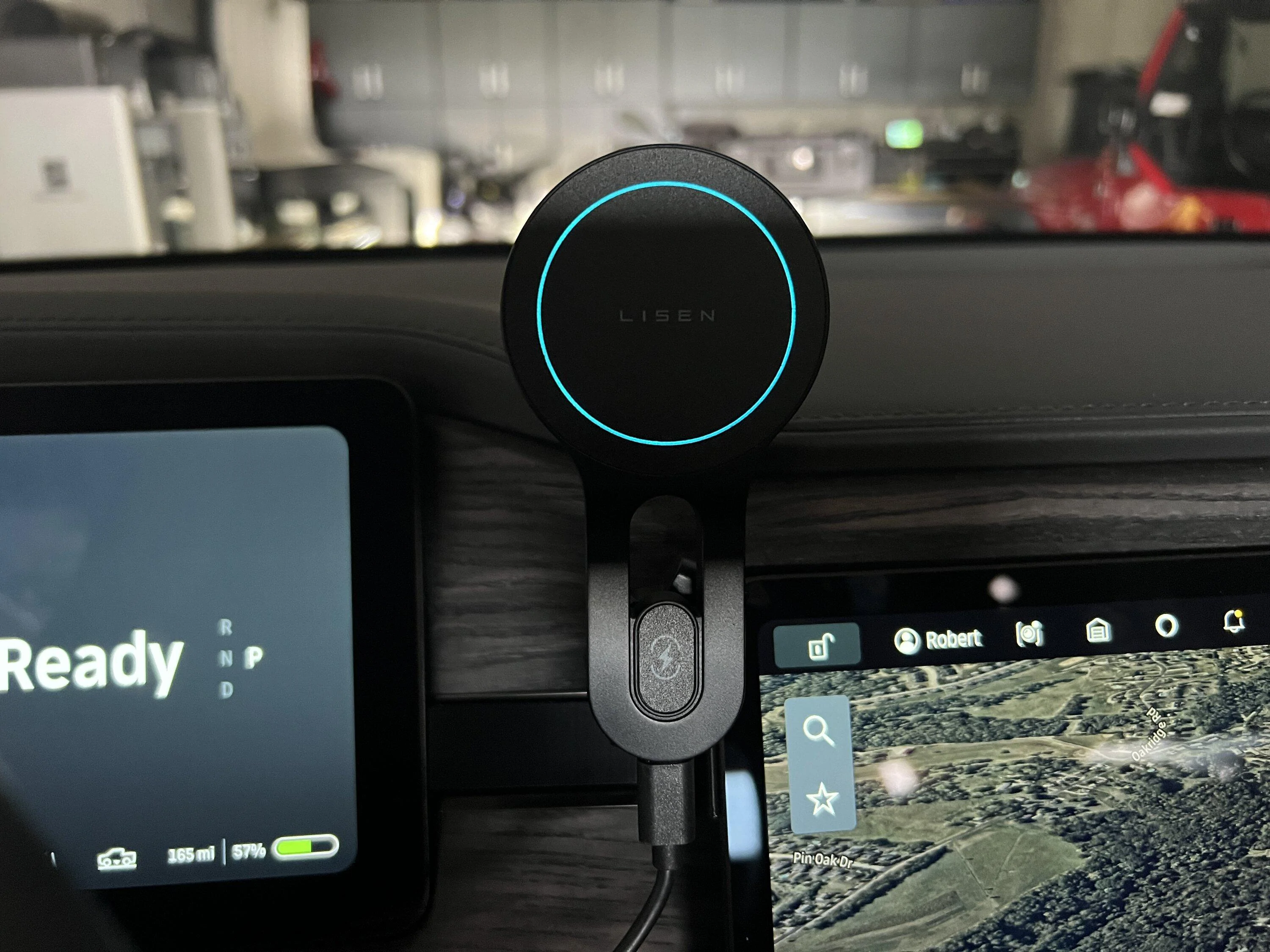 Rivian R1T R1S NEW - OpenSource EV Phone Mount EVO IMG_1723