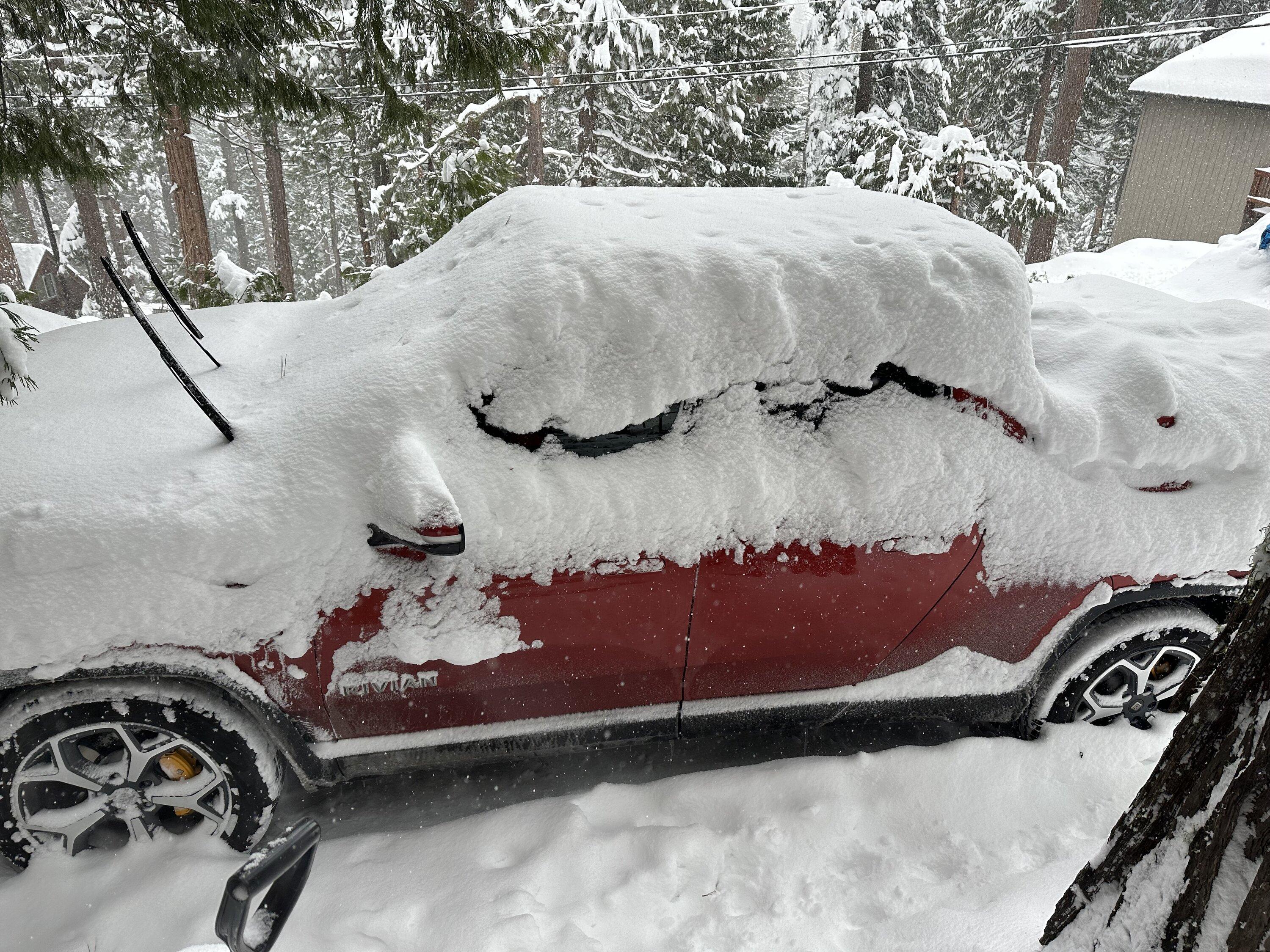 Rivian R1T R1S 21” tires and snow- winter travel IMG_0542