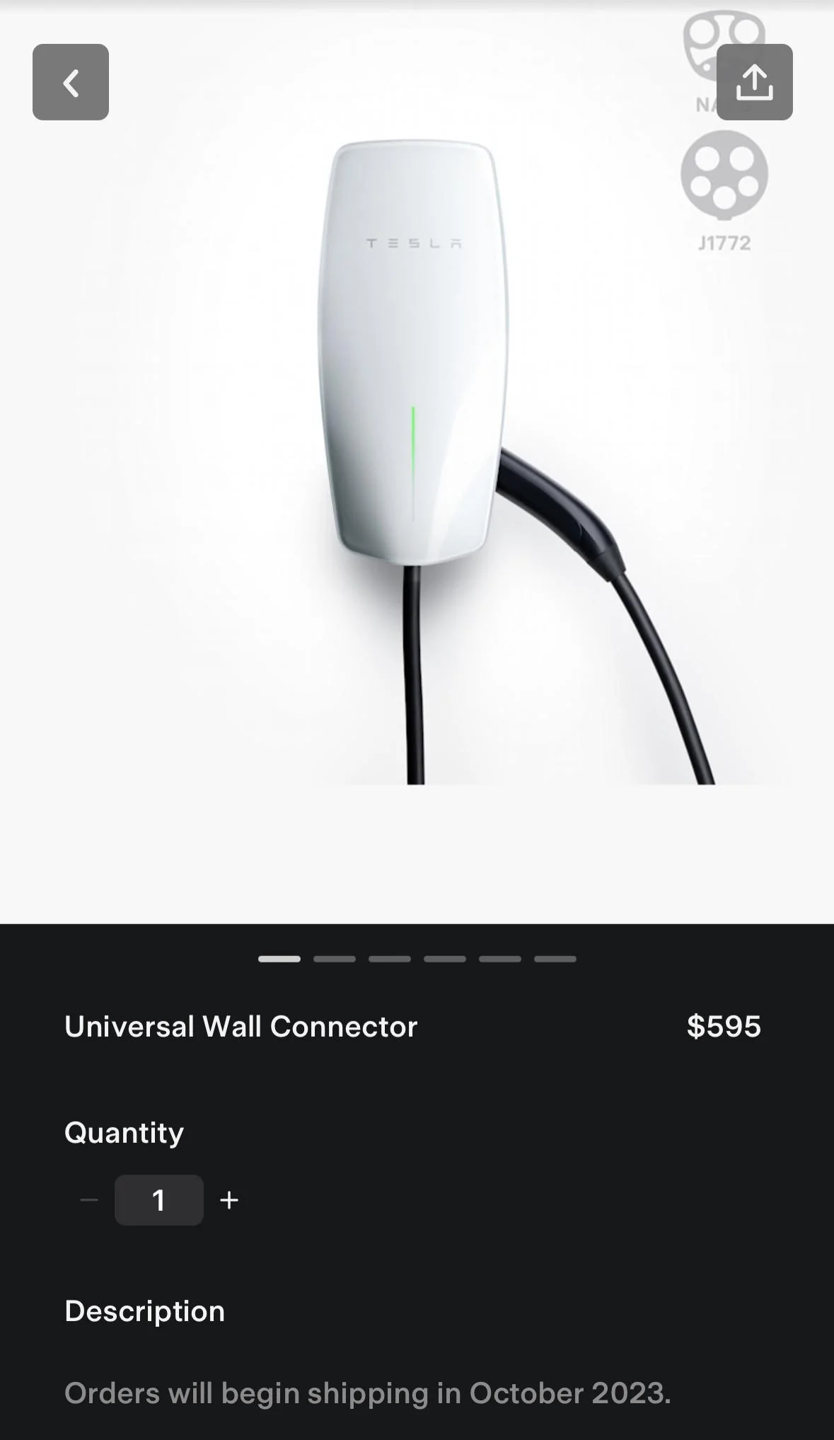 Rivian R1T R1S NACS + J1772 Home Charger -- Tesla Universal Wall Connector launched IMG_2990