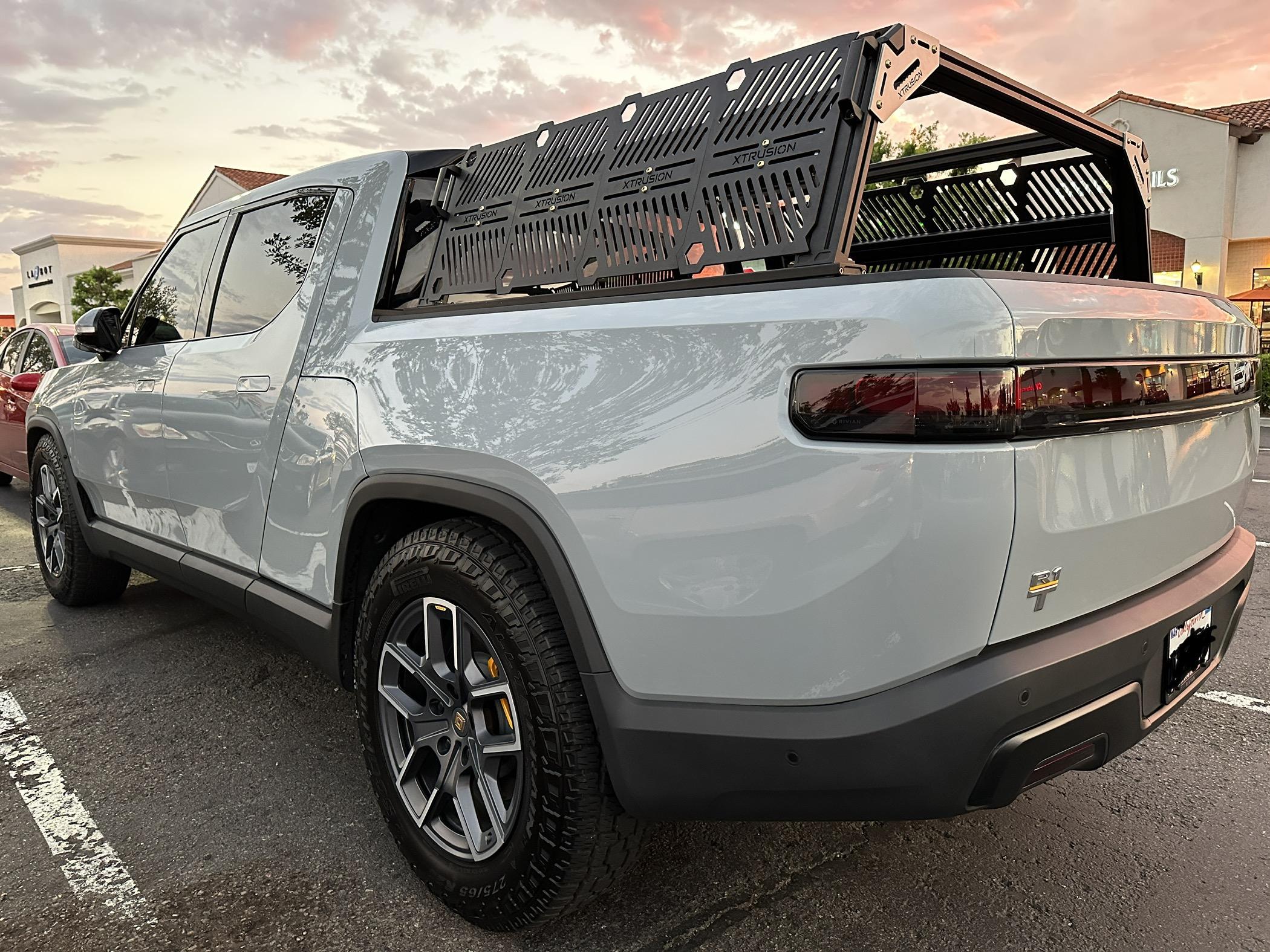 Rivian R1T R1S XO definitely builds a solid bed rack!!! IMG_0847