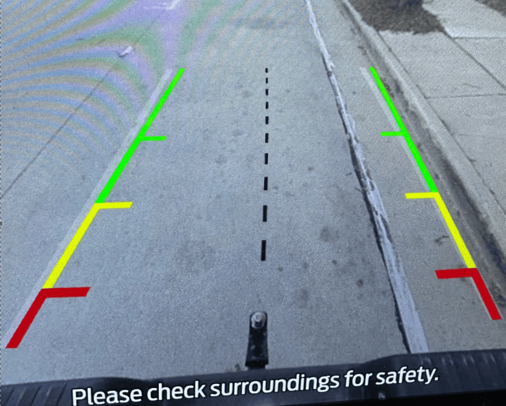 Rivian R1T R1S Dear Rivian, How about some hash marks for parking? Screenshot 2023-08-17 at 3.27.17 PM
