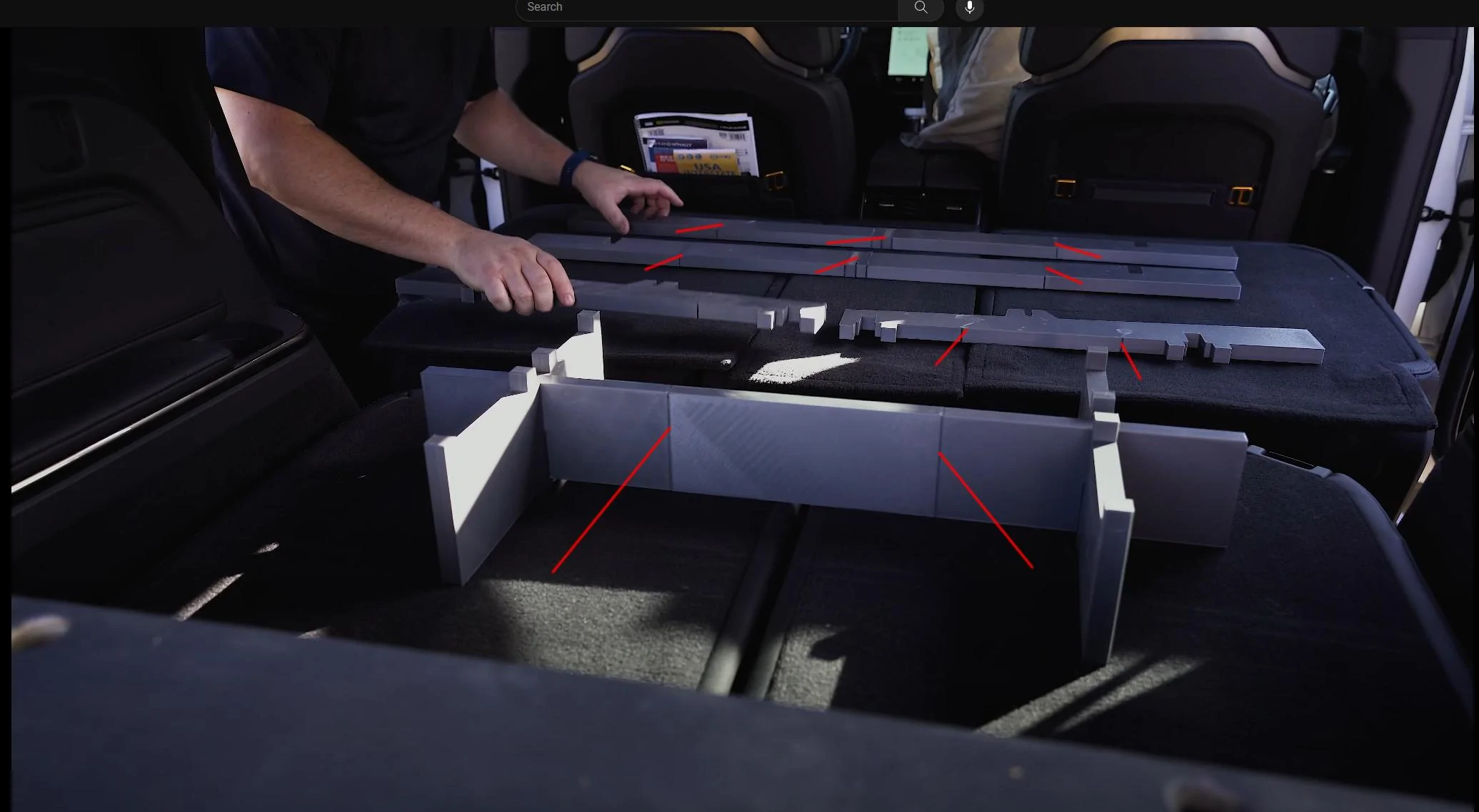 Rivian R1T R1S R1S Interior Overland Bed Platform DIY Prints