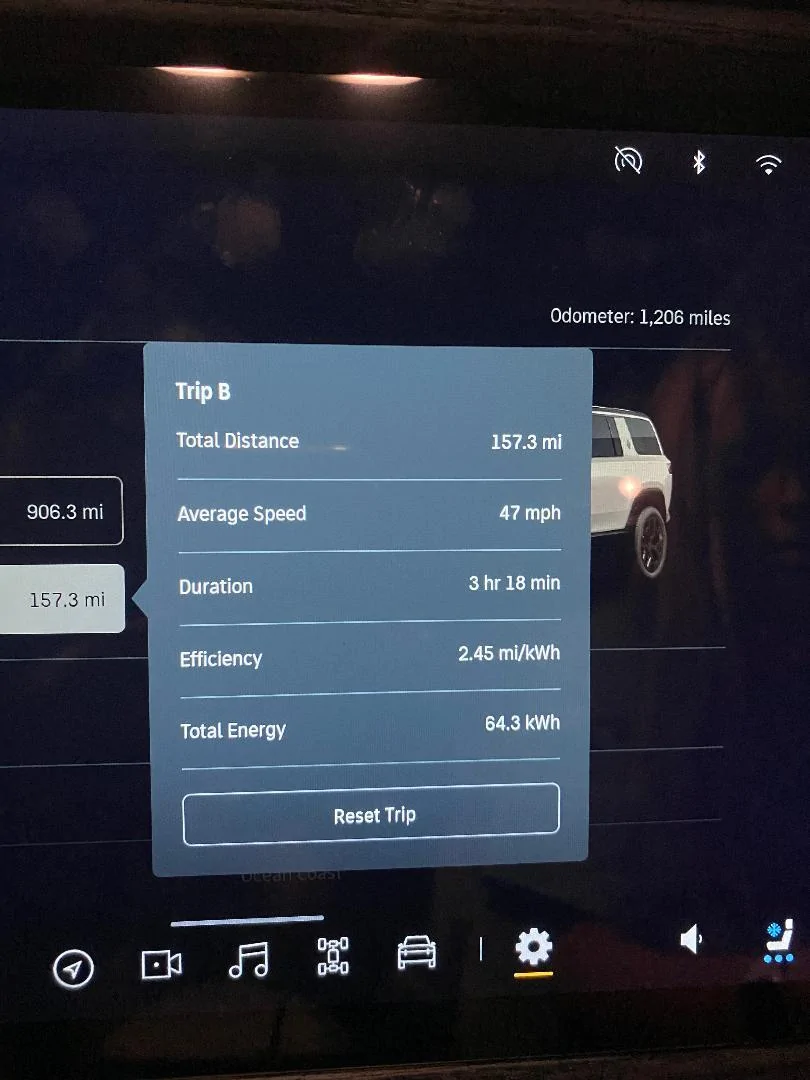 Rivian R1T R1S Poor efficiency on R1S? thumbnail