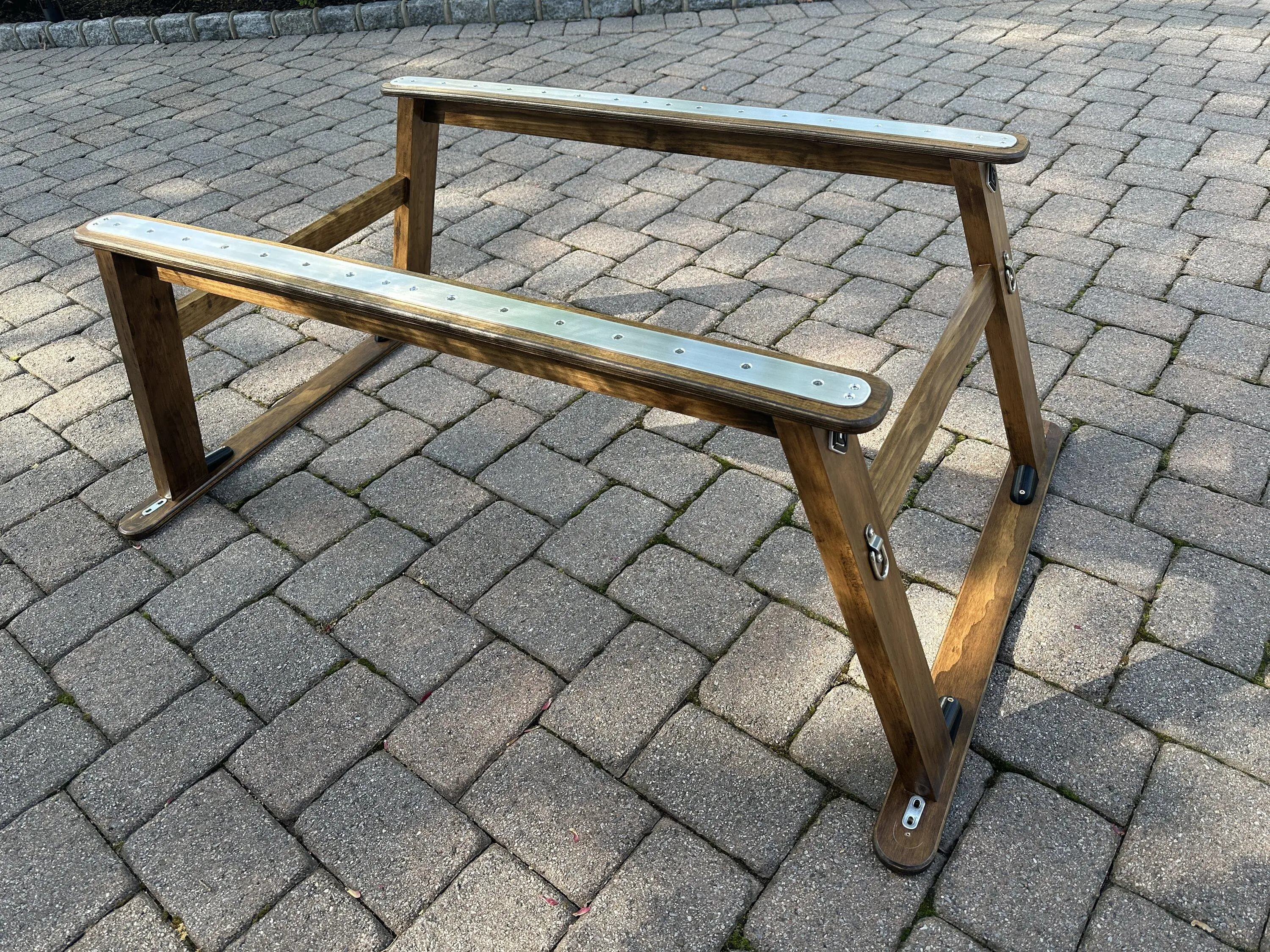 Rivian R1T R1S DIY Ladder Rack using wood IMG_5483
