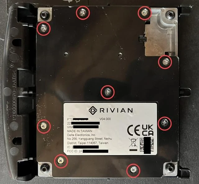Rivian R1T R1S Rivian Mag Phone Charger Disassembled IMG_0862