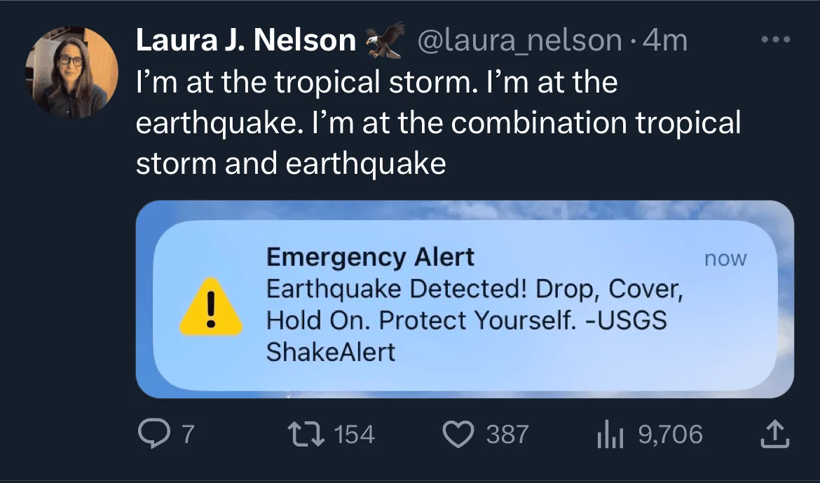 Rivian R1T R1S How's everyone doing in Hurricane Hilary! 1692568320368