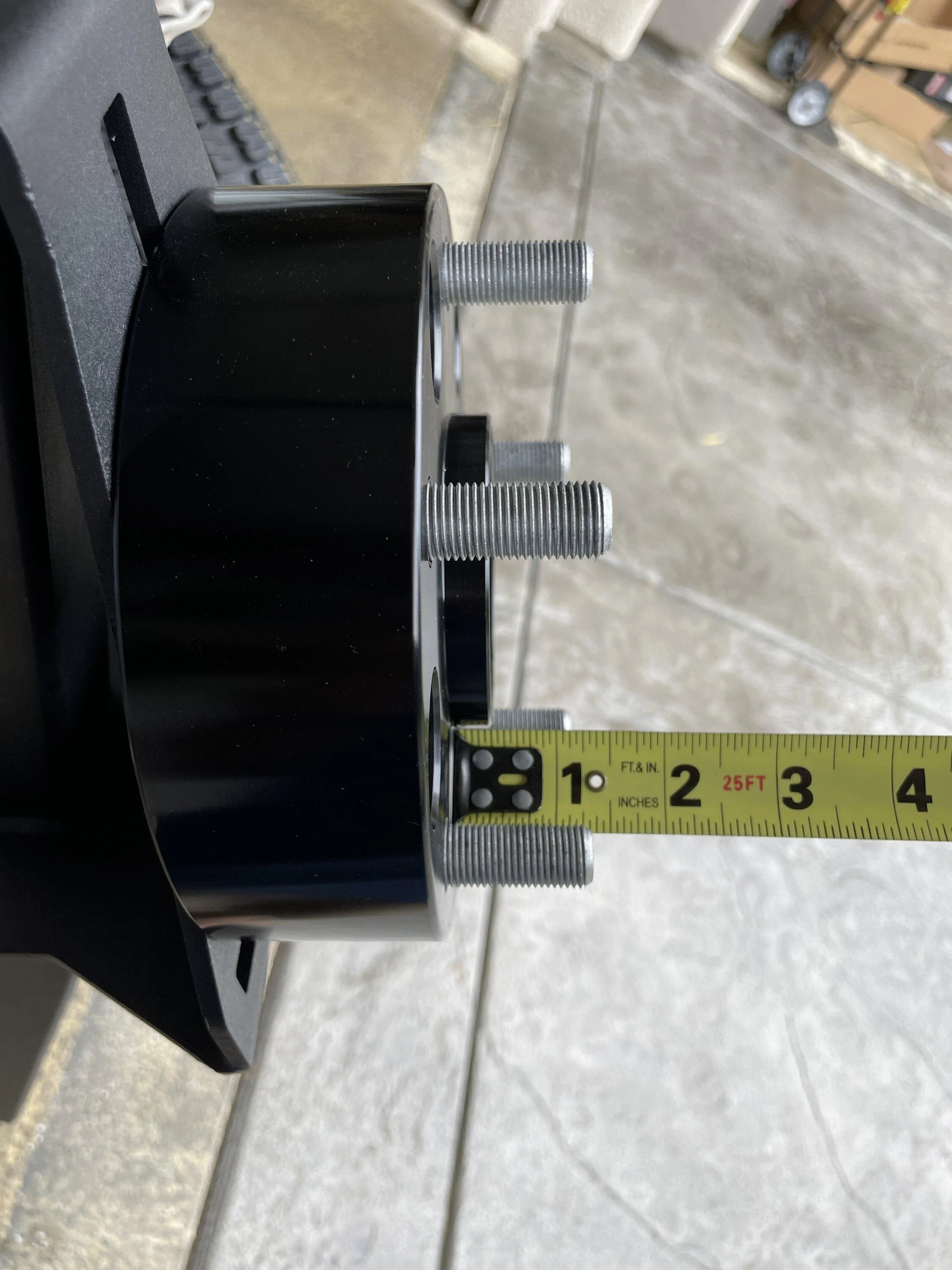 Rivian R1T R1S R1S Spare tire hitch mount options? IMG_3559