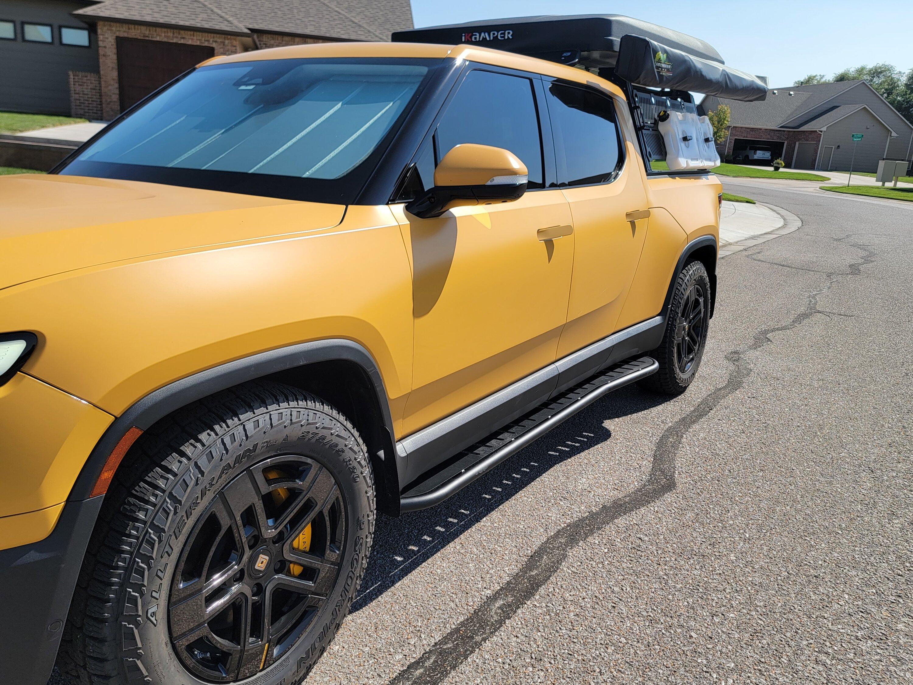 Rivian R1T R1S Which is the best Rock Slider for Rivian R1T? 20230820_161113