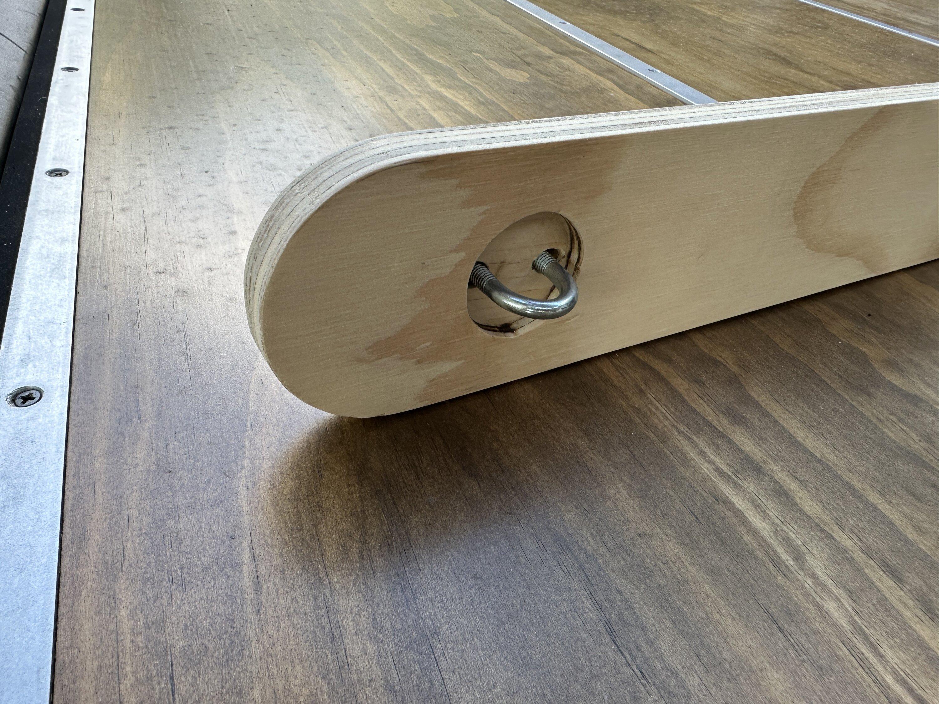 Rivian R1T R1S DIY Ladder Rack using wood IMG_5454