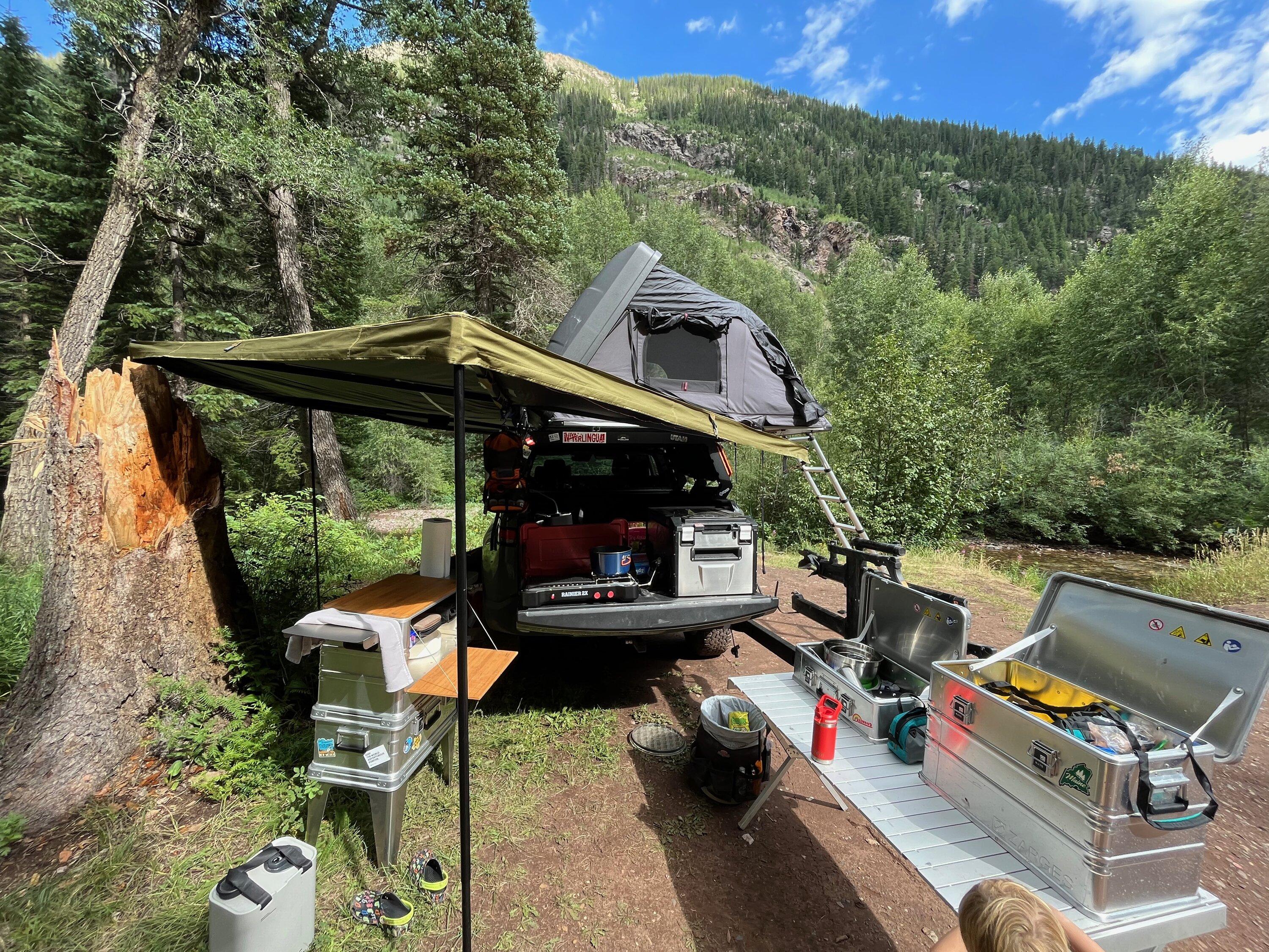 Rivian R1T R1S Camping (gear and range) Review in my R1T IMG_1563