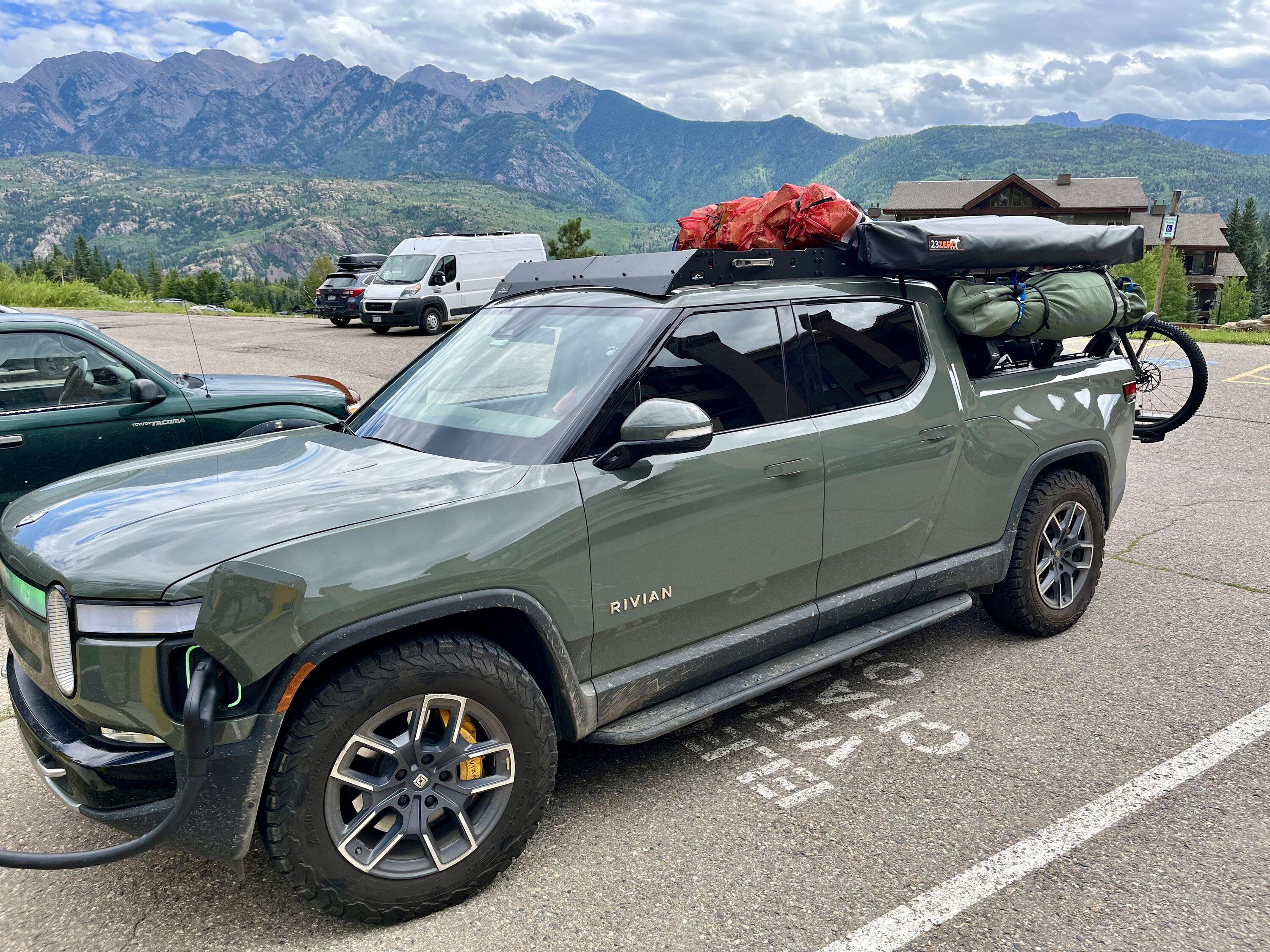 Rivian R1T R1S Camping (gear and range) Review in my R1T IMG_1554