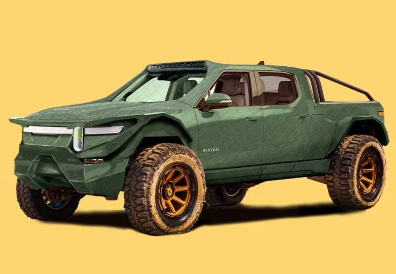 Rivian R1T R1S 2022 Rivian R1T Baja 4x4 2022-rivian-r1t-baja-4x4-all-electric-850-horsepower
