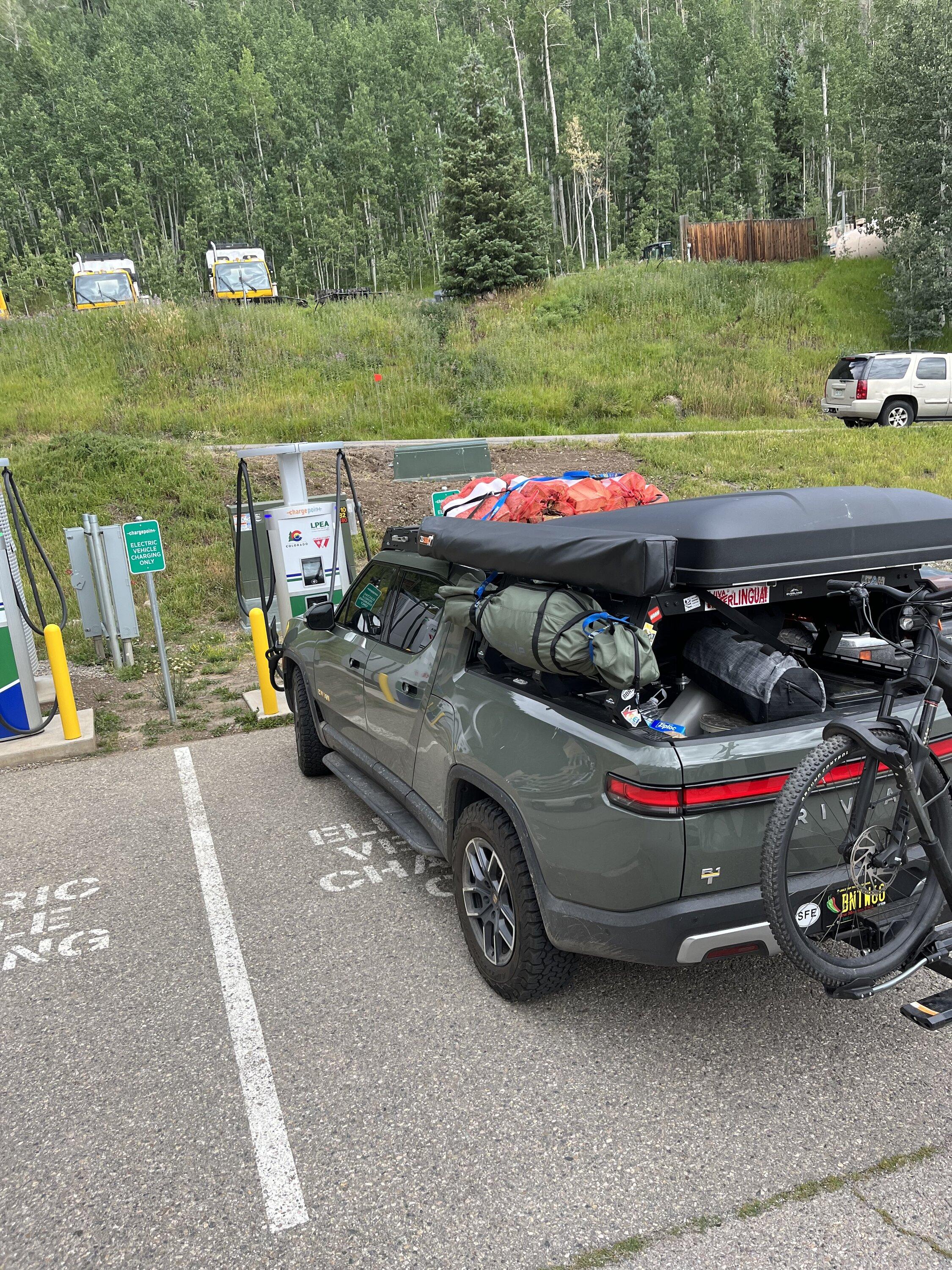 Rivian R1T R1S Camping (gear and range) Review in my R1T IMG_1555
