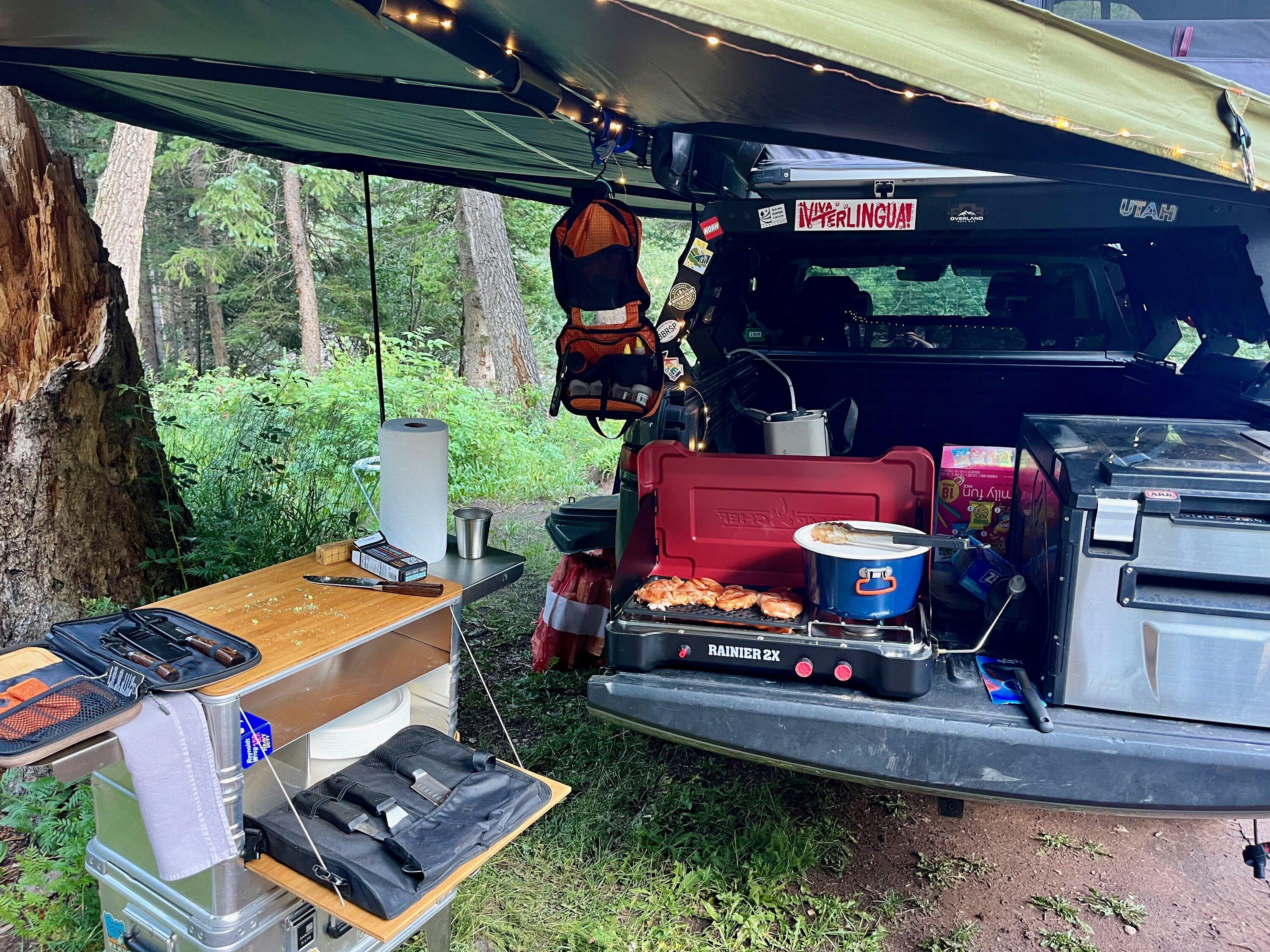 Rivian R1T R1S Camping (gear and range) Review in my R1T ?hash=d8374ca2fa499a20ef60bd7256e4a93d