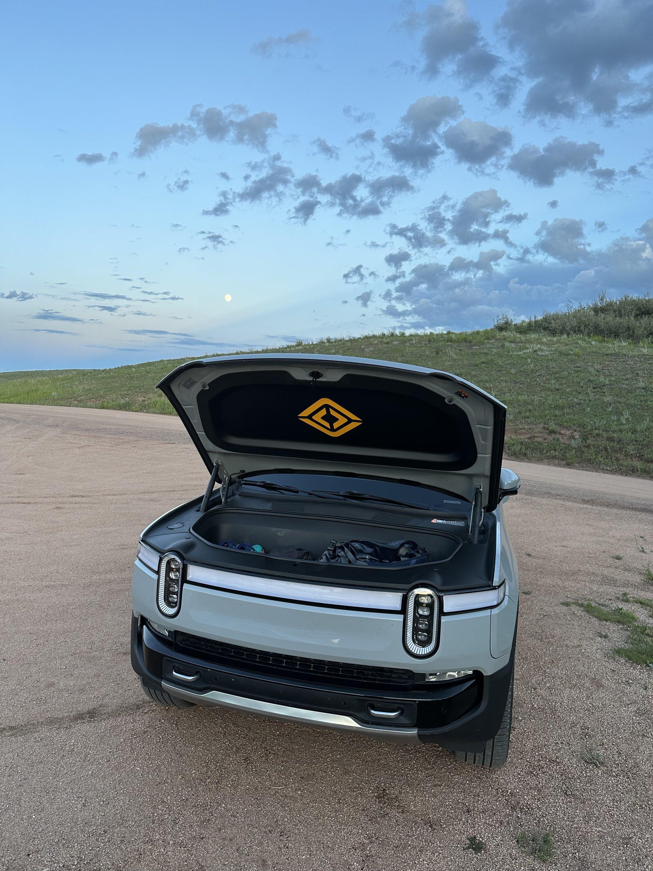 Rivian R1T R1S B Pillar Logo In Rivian Yellow? IMG_2774