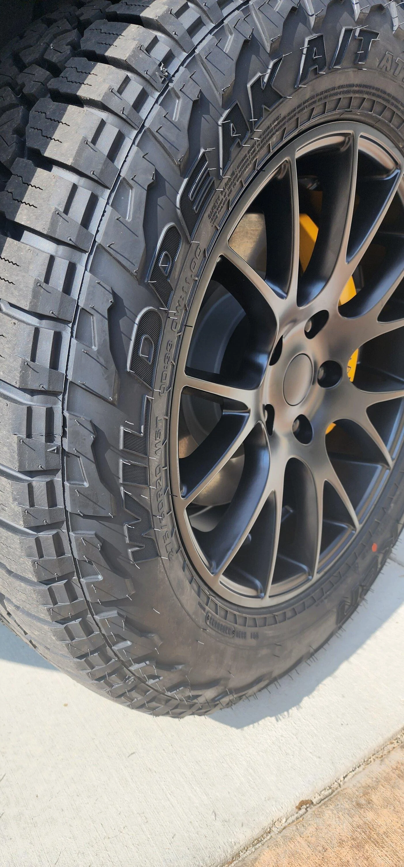 Rivian R1T R1S Affordable Winter Wheels Setup: Ram 2363 20230810_161610