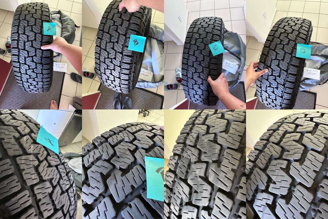 Rivian R1T R1S FOR SALE - 20" AT Darks + Spare - $4800 Frame 8