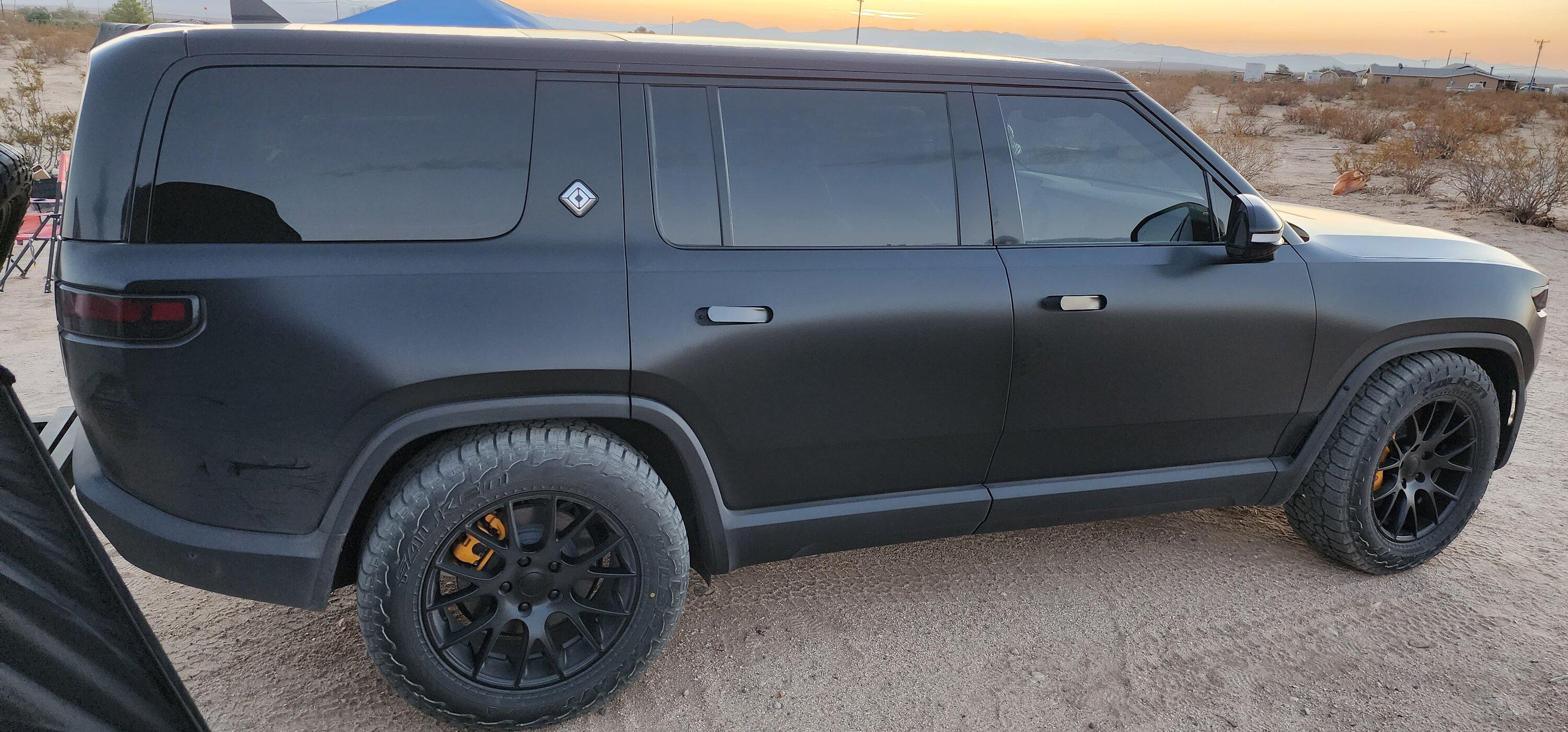 Rivian R1T R1S Affordable Winter Wheels Setup: Ram 2363 20230813_055729