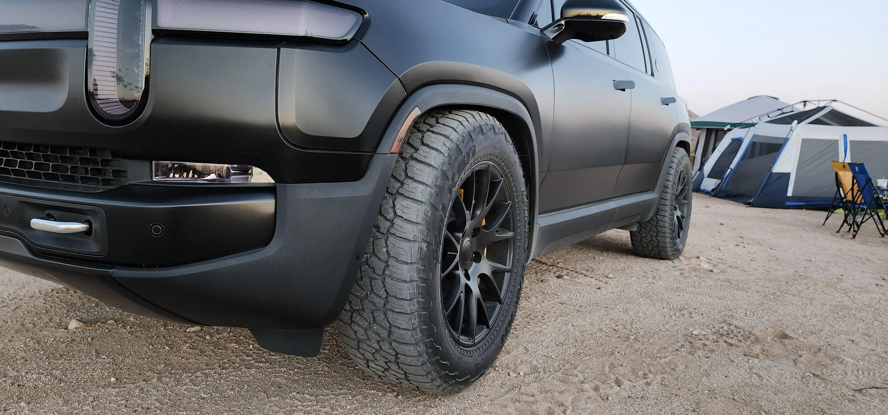 Rivian R1T R1S Affordable Winter Wheels Setup: Ram 2363 20230813_055859