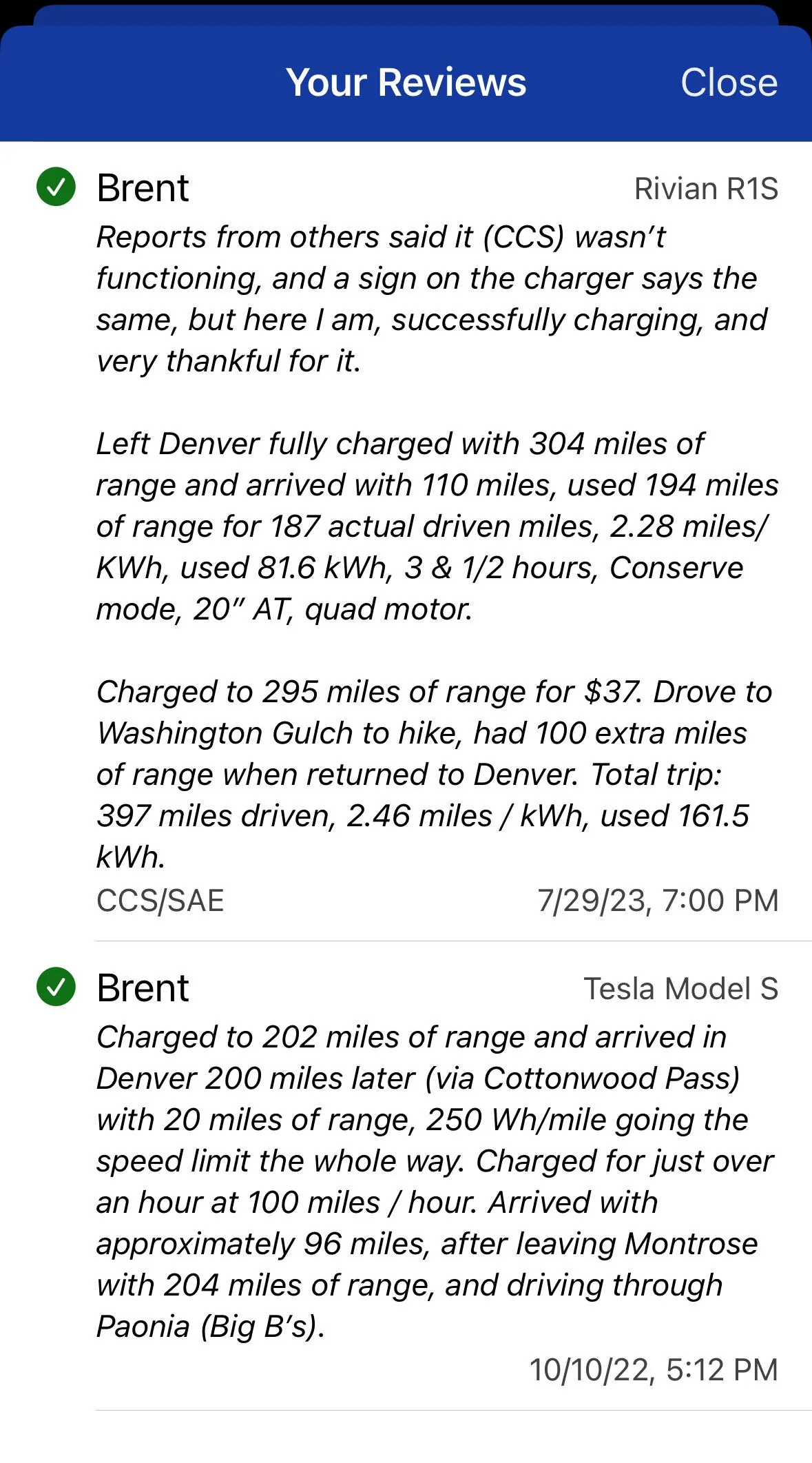 Rivian R1T R1S Colorado Checking In IMG_1059